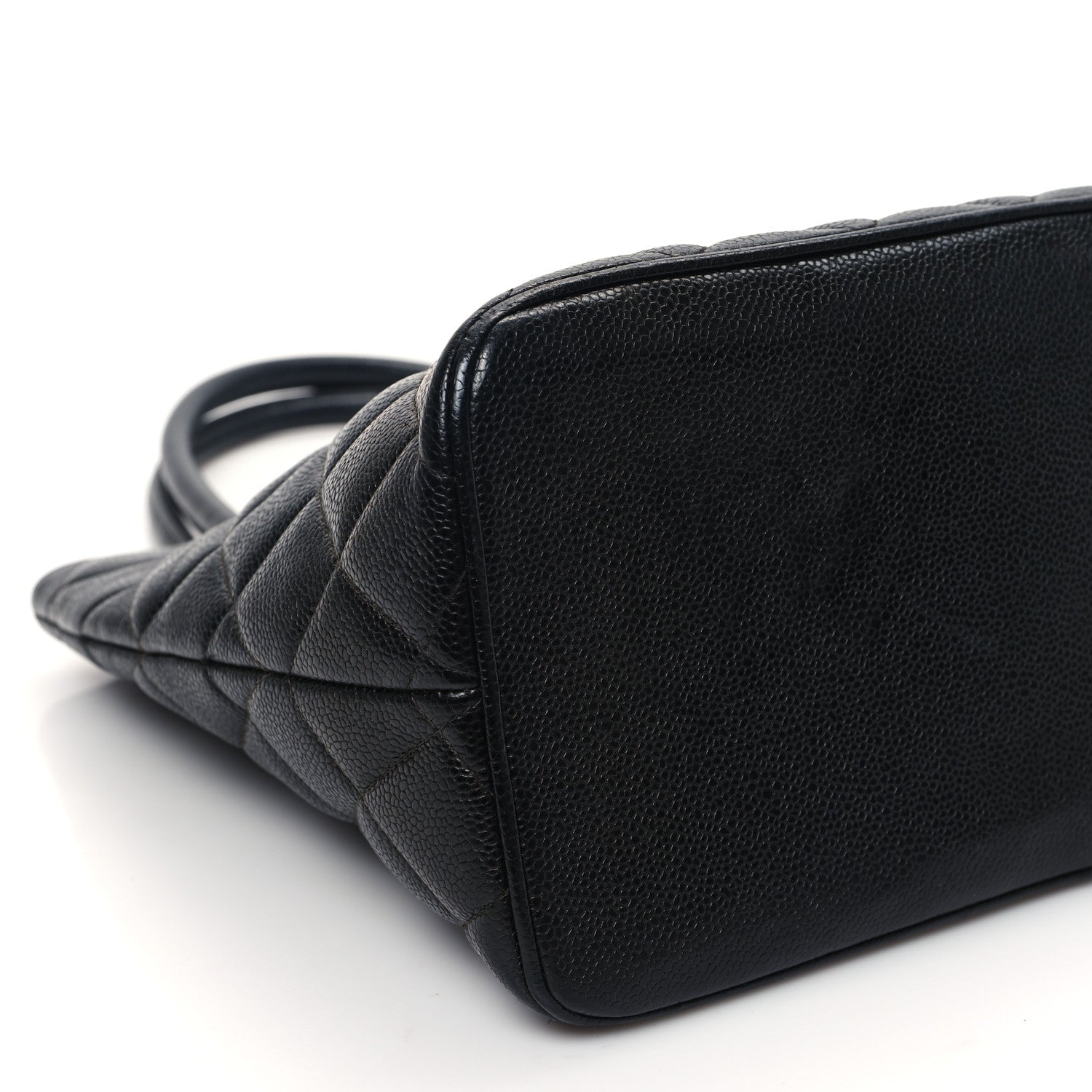 Chanel Caviar Quilted Medallion Tote Black 9 of 10