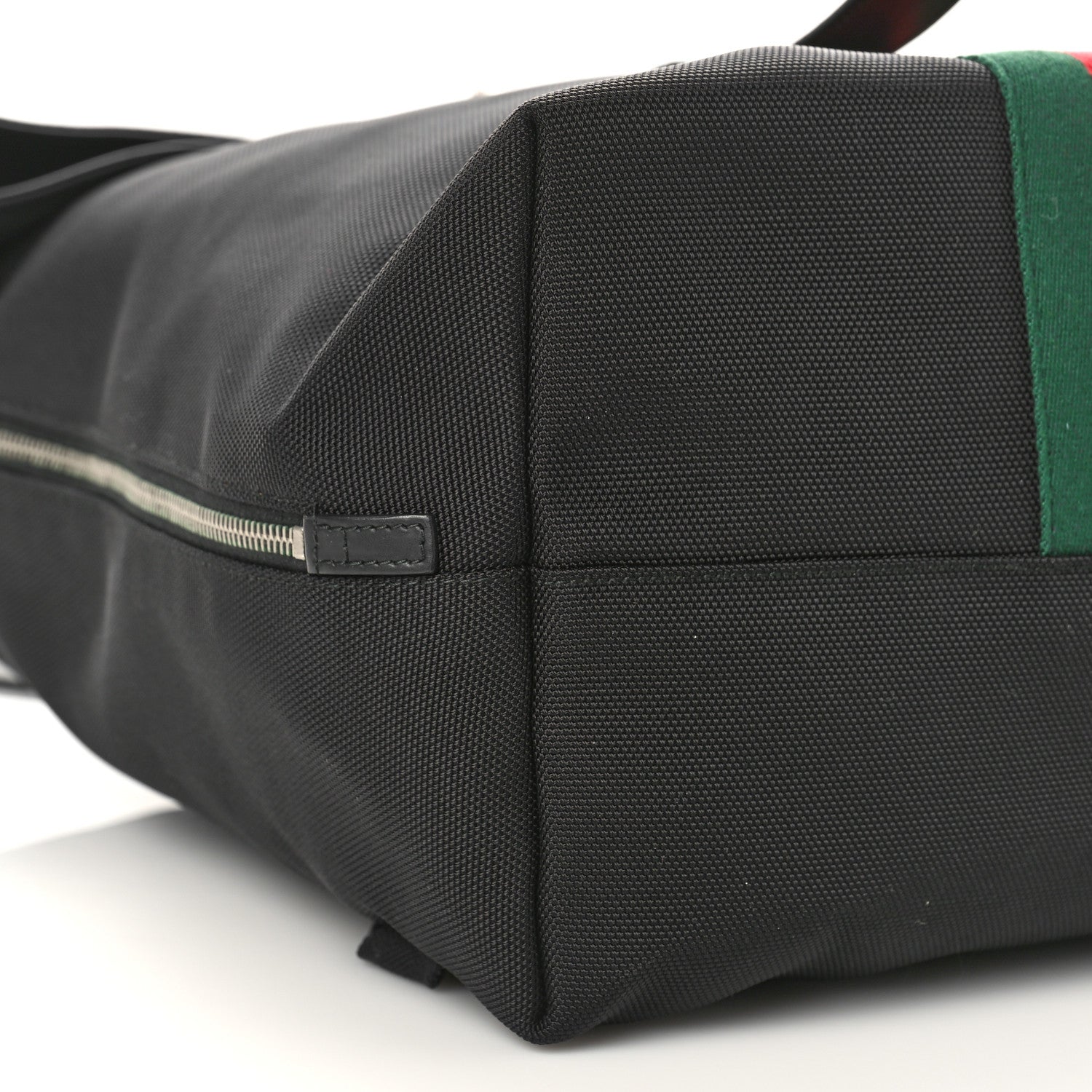 Gucci Techno Canvas Web Single Buckle Backpack Black 8 of 9