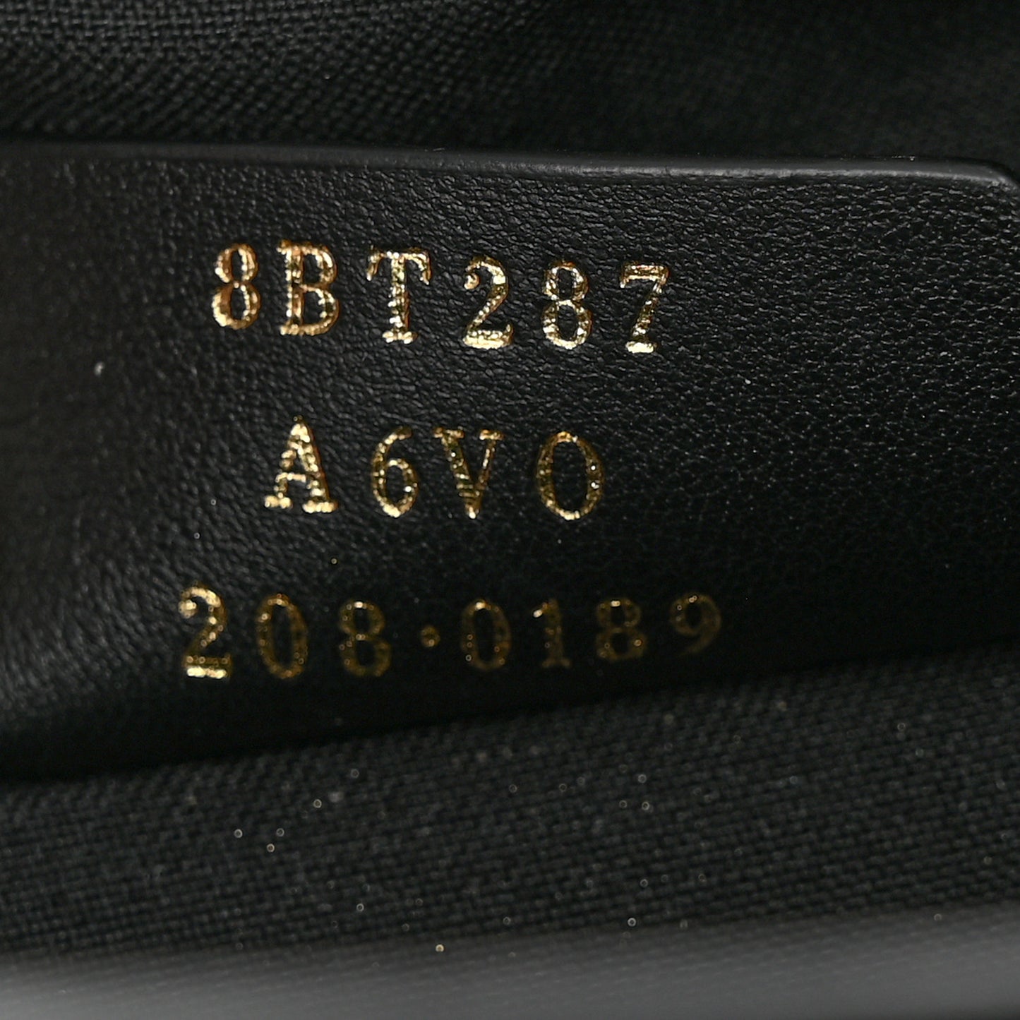 Glazed Fabric Vitello Century FF 1974 Stamp Patch Camera Case Mogano Panna Black