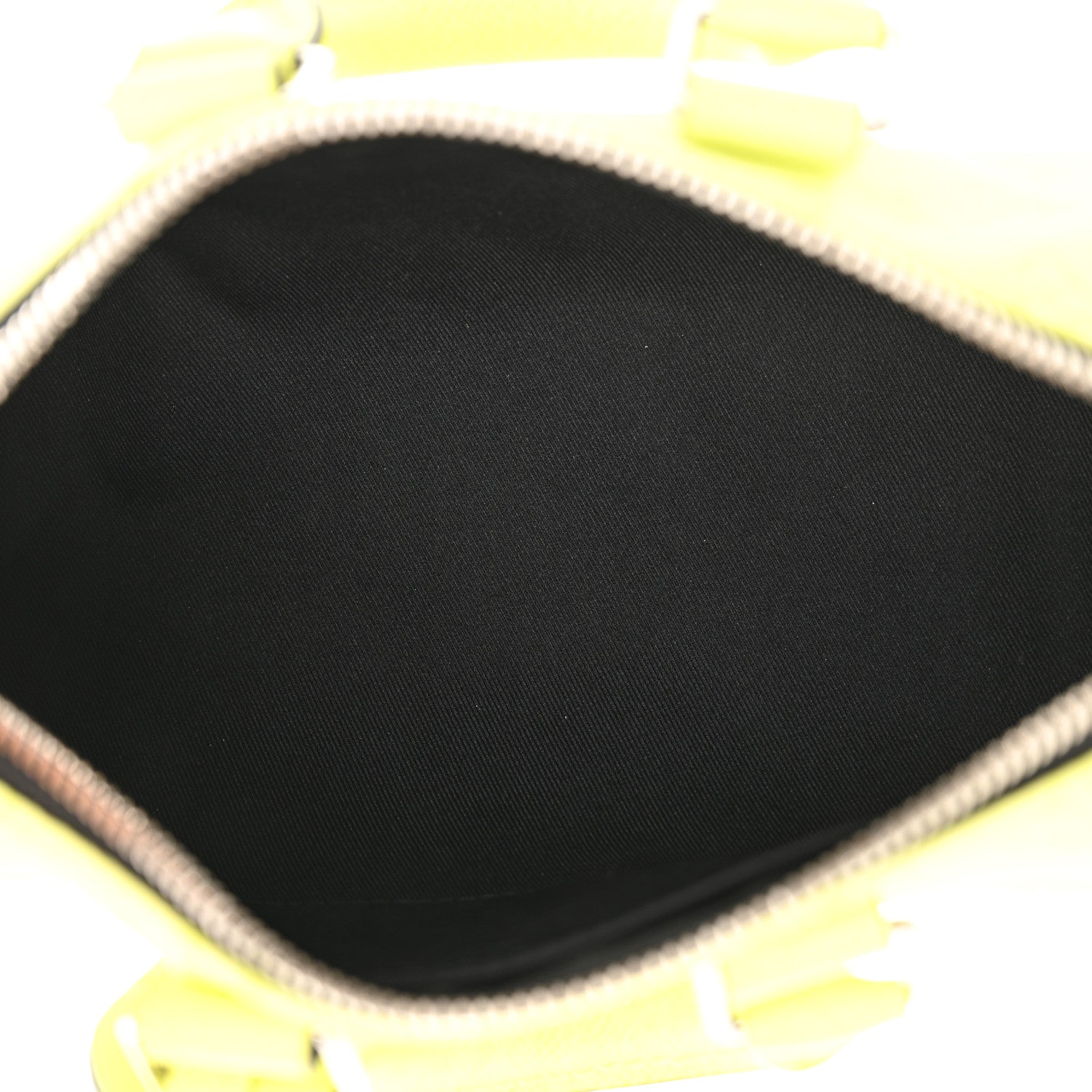 Louis Vuitton Taigarama Keepall Bandouliere 25 Lemon Yellow 5 of 10