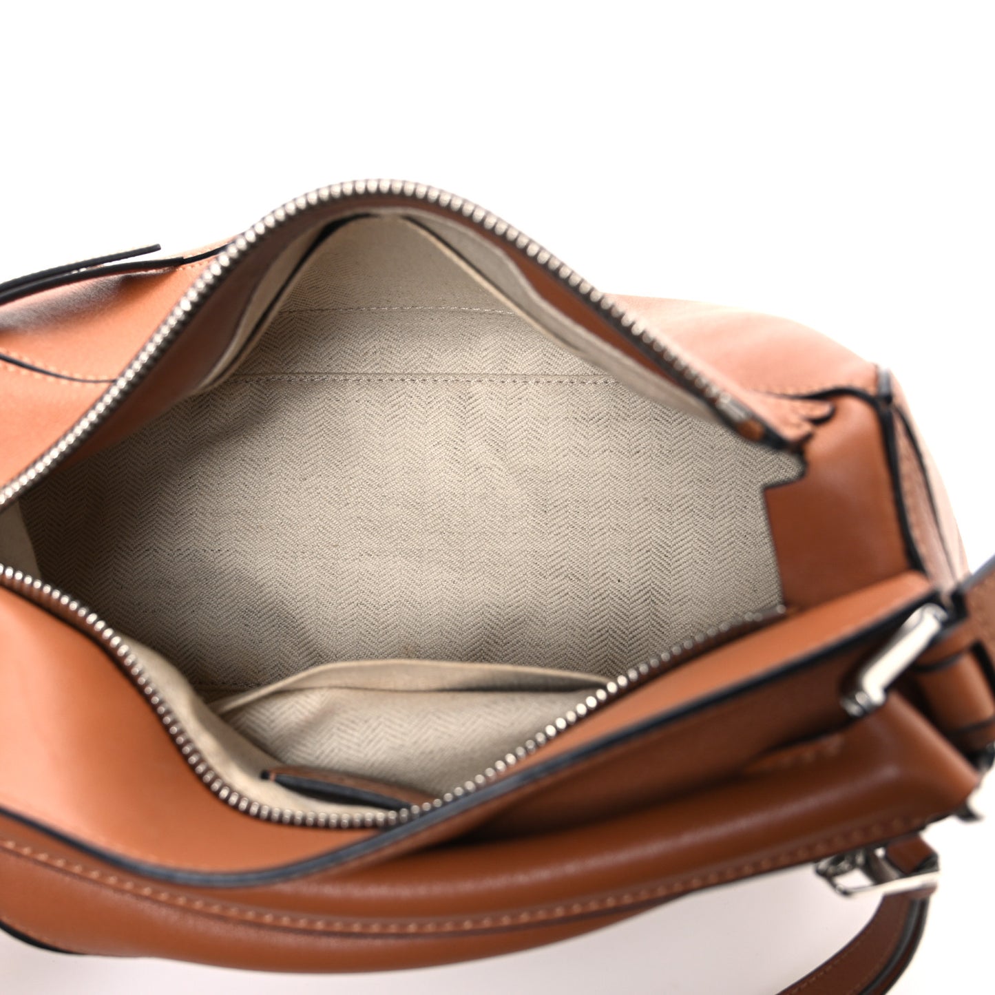 Calfskin Small Puzzle Bag Tan