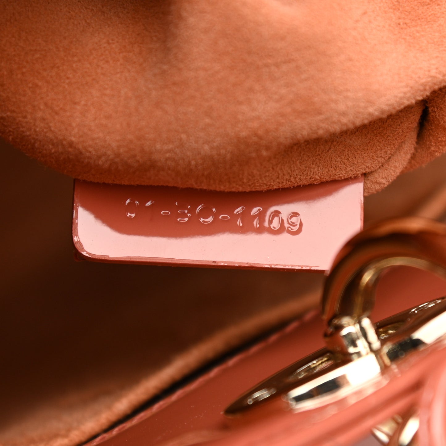 Patent Cannage Medium Lady Dior Pink