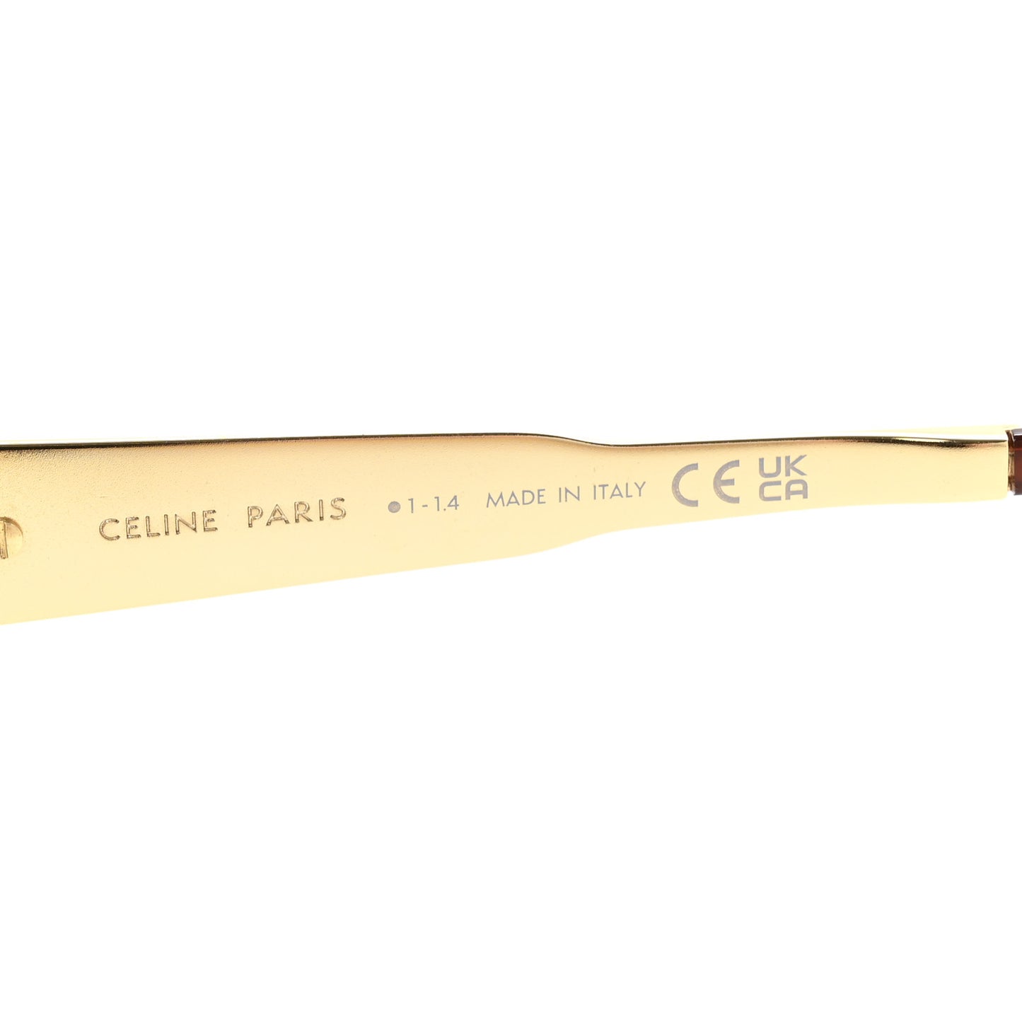 Metal Triomphe 03 Sunglasses CL40281U Gold Green