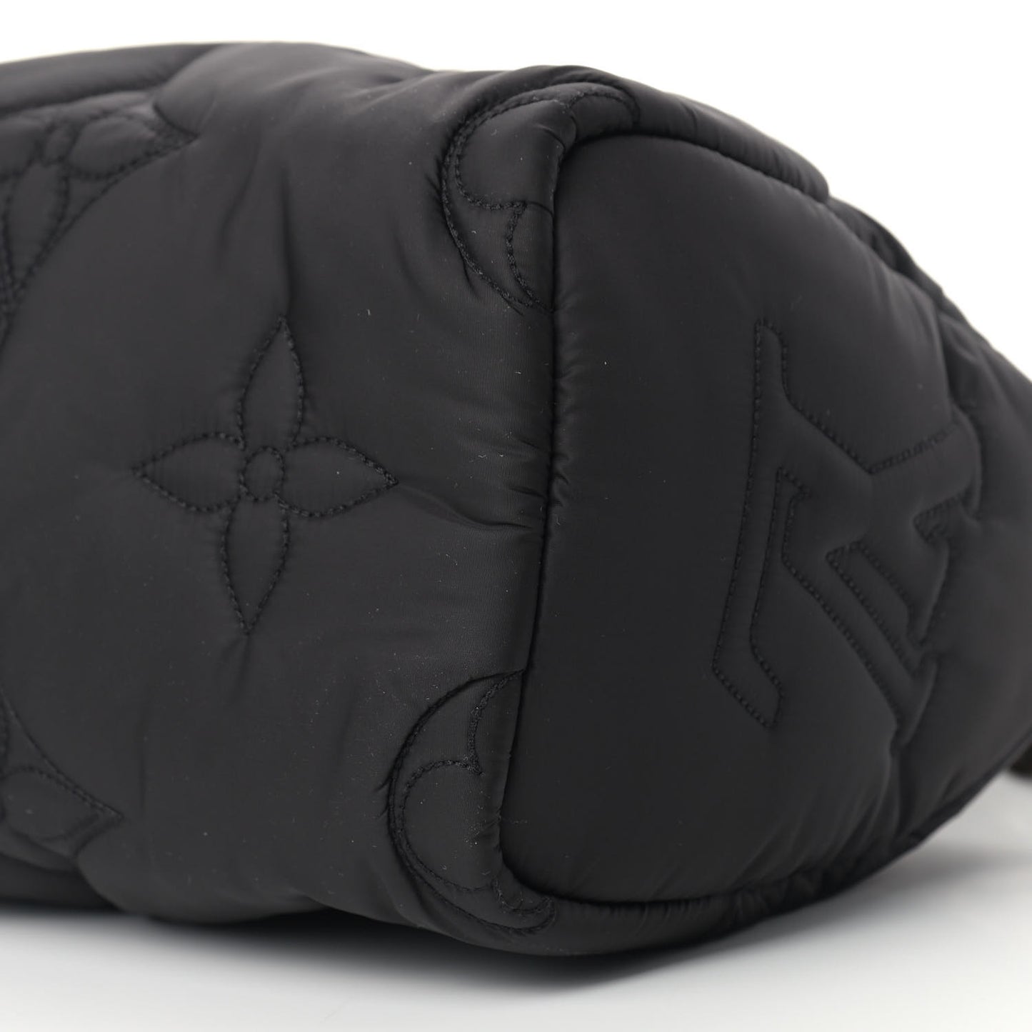 Econyl Mini Monogram Pillow Speedy Bandouliere 25 Black
