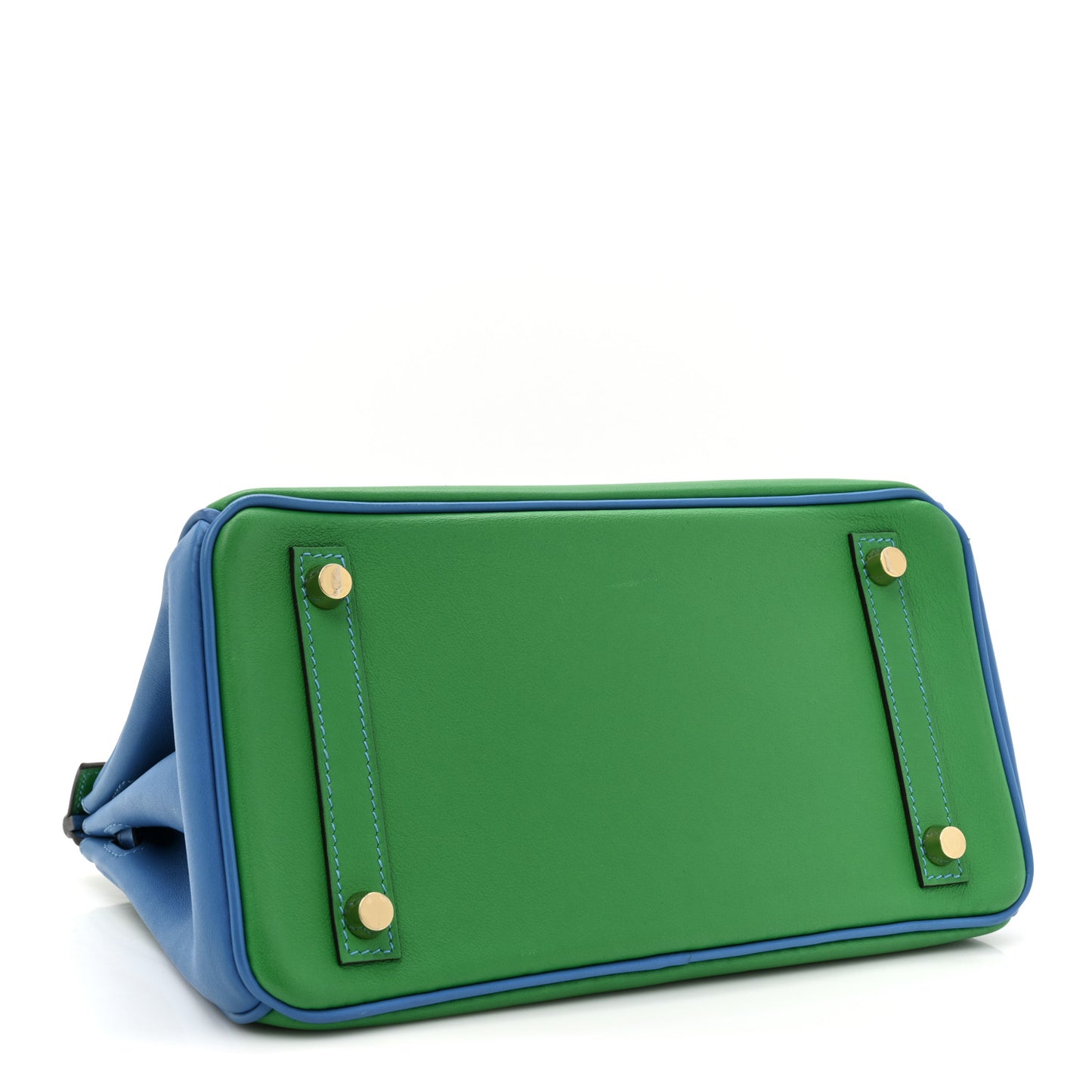 Swift Horseshoe Birkin 25 Vert Vertigo Bleu Hydra