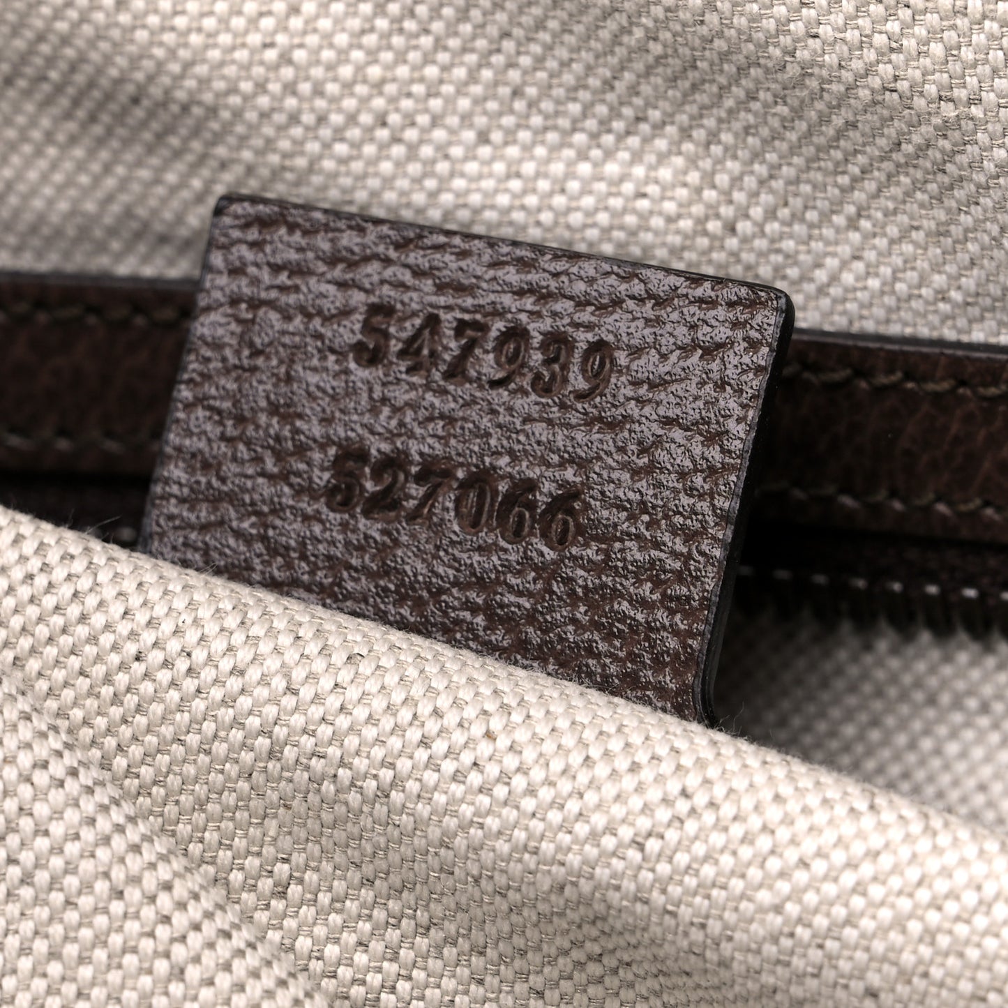 GG Supreme Monogram Web Ophidia Half Moon Hobo Brown