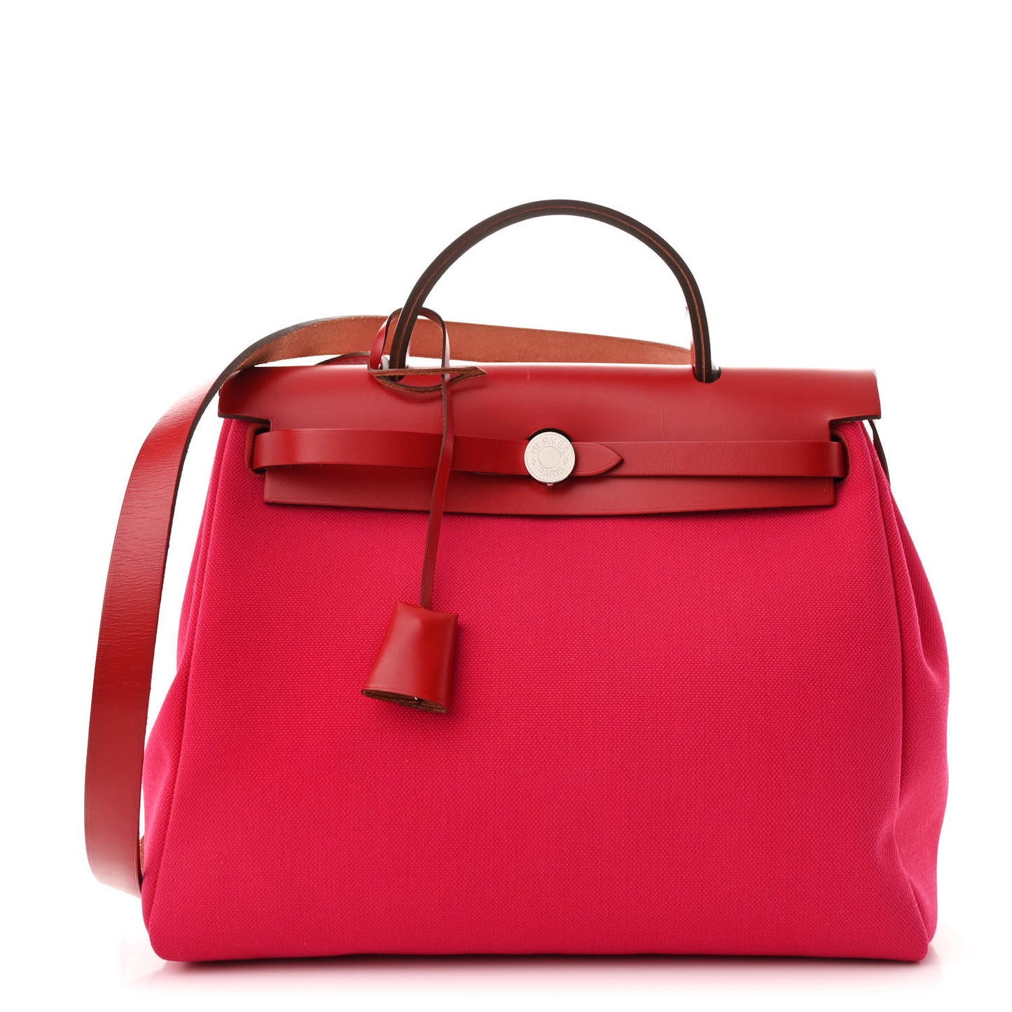 Military Toile Vache Hunter Herbag Zip PM 31 Rose Mexico Rouge Piment