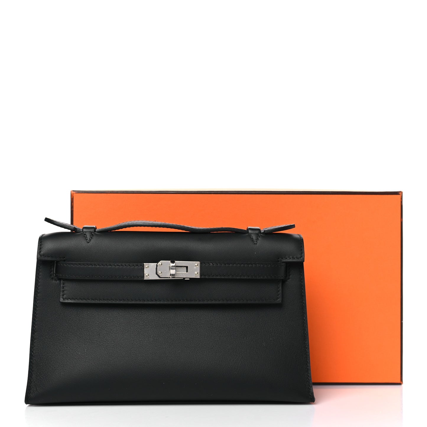Swift Kelly Pochette Clutch Black