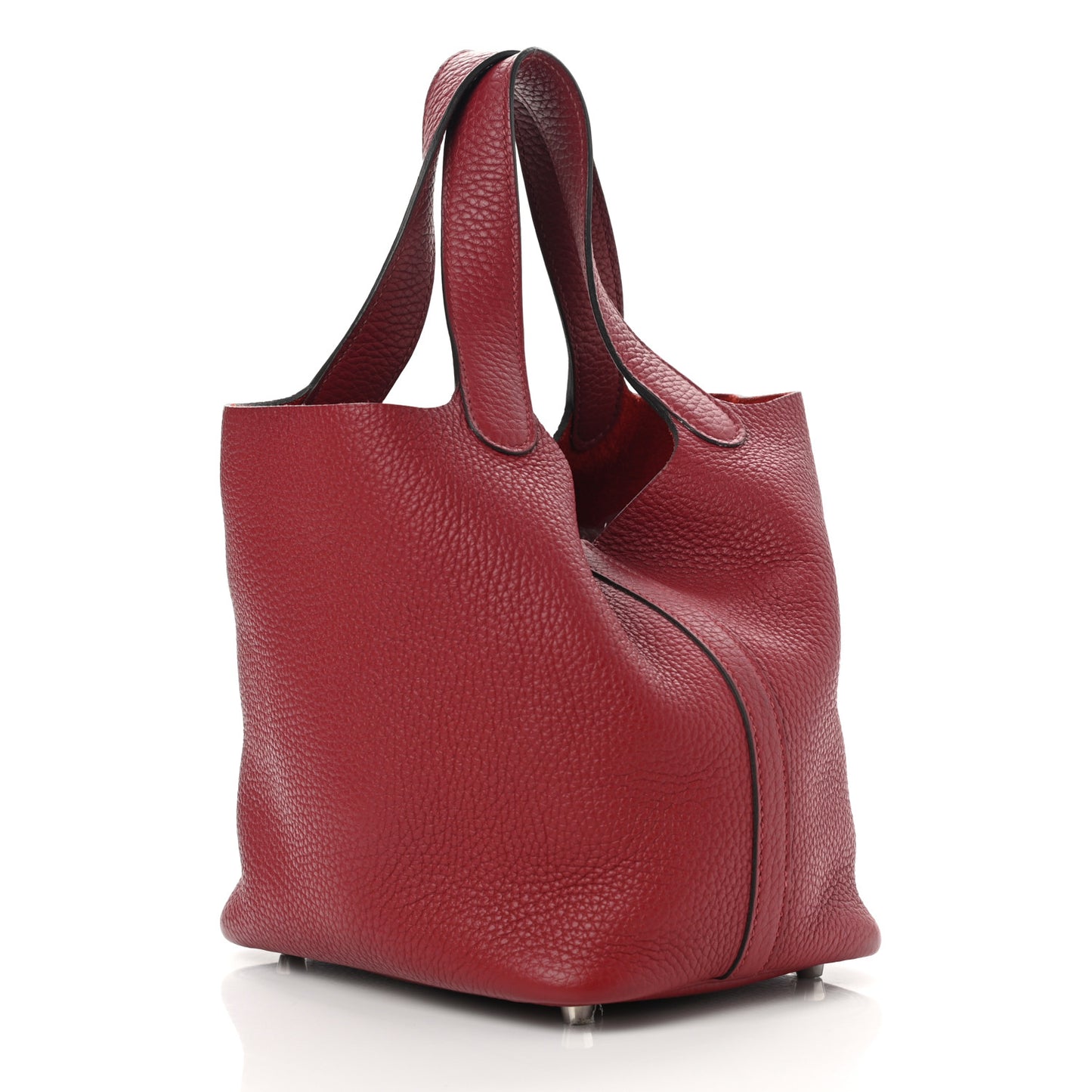 Taurillon Clemence Picotin Lock 18 Rouge Grenat