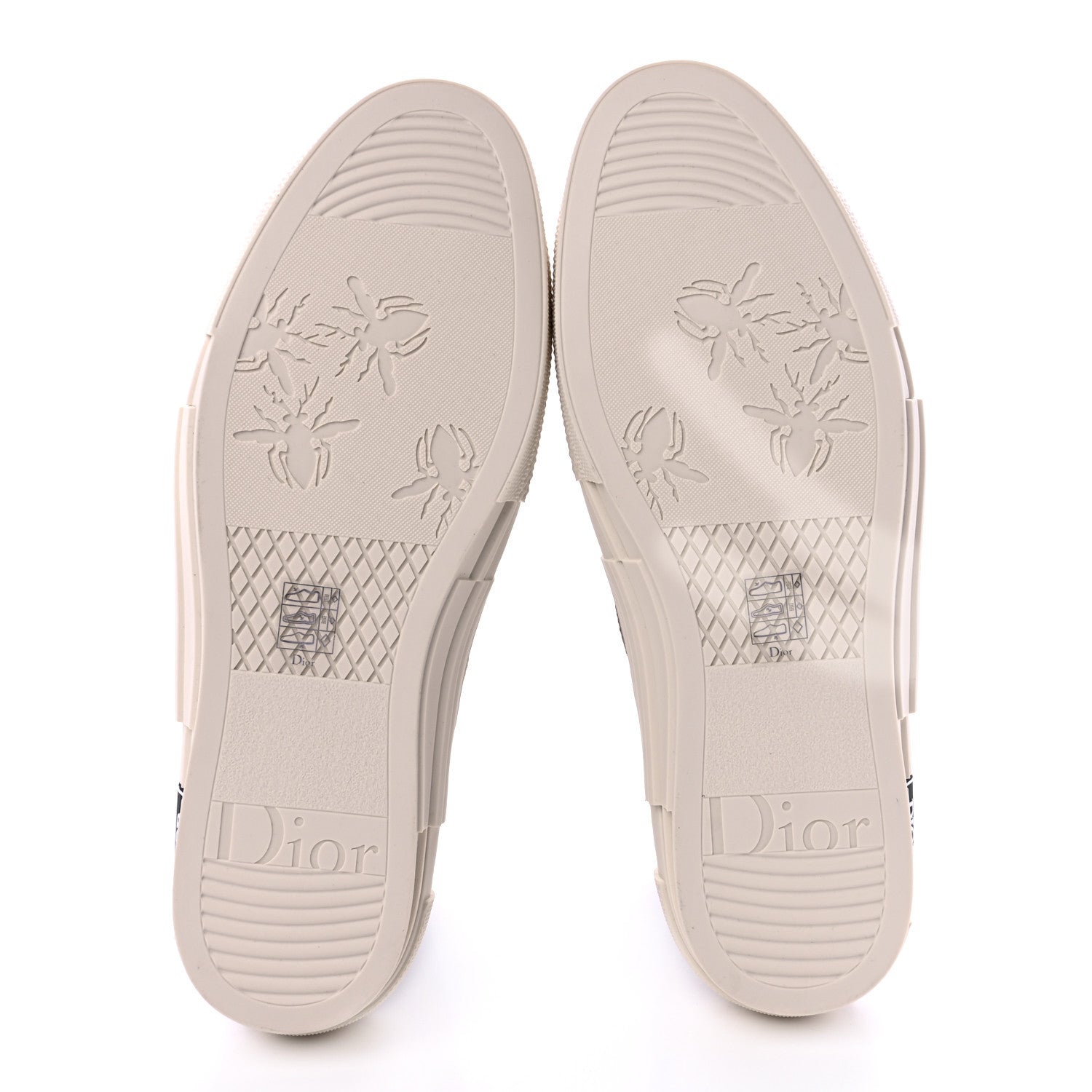 Christian Dior Canvas AsteroDior Mens B23 High Top Sneakers 45 Beige 5 of 8