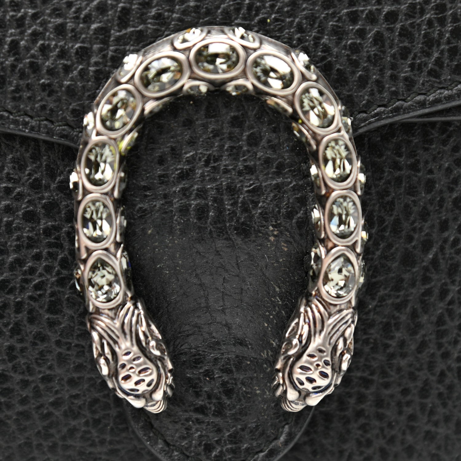 Gucci Calfskin Super Mini Dionysus Shoulder Bag Black 11 of 11