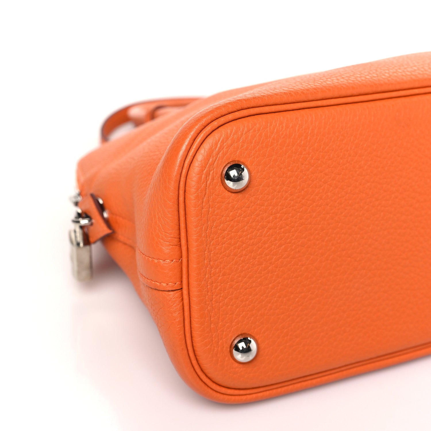 Hermes Taurillon Clemence Bolide 31 Orange 9 of 10