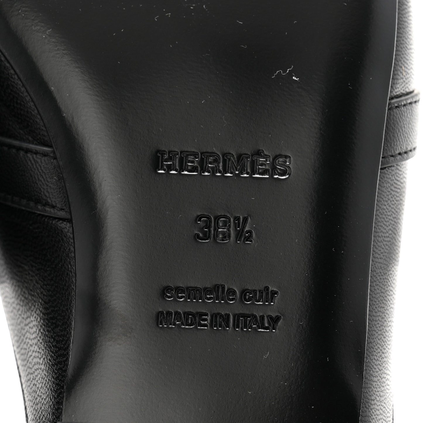 Goatskin Oz Mules 38.5 Black