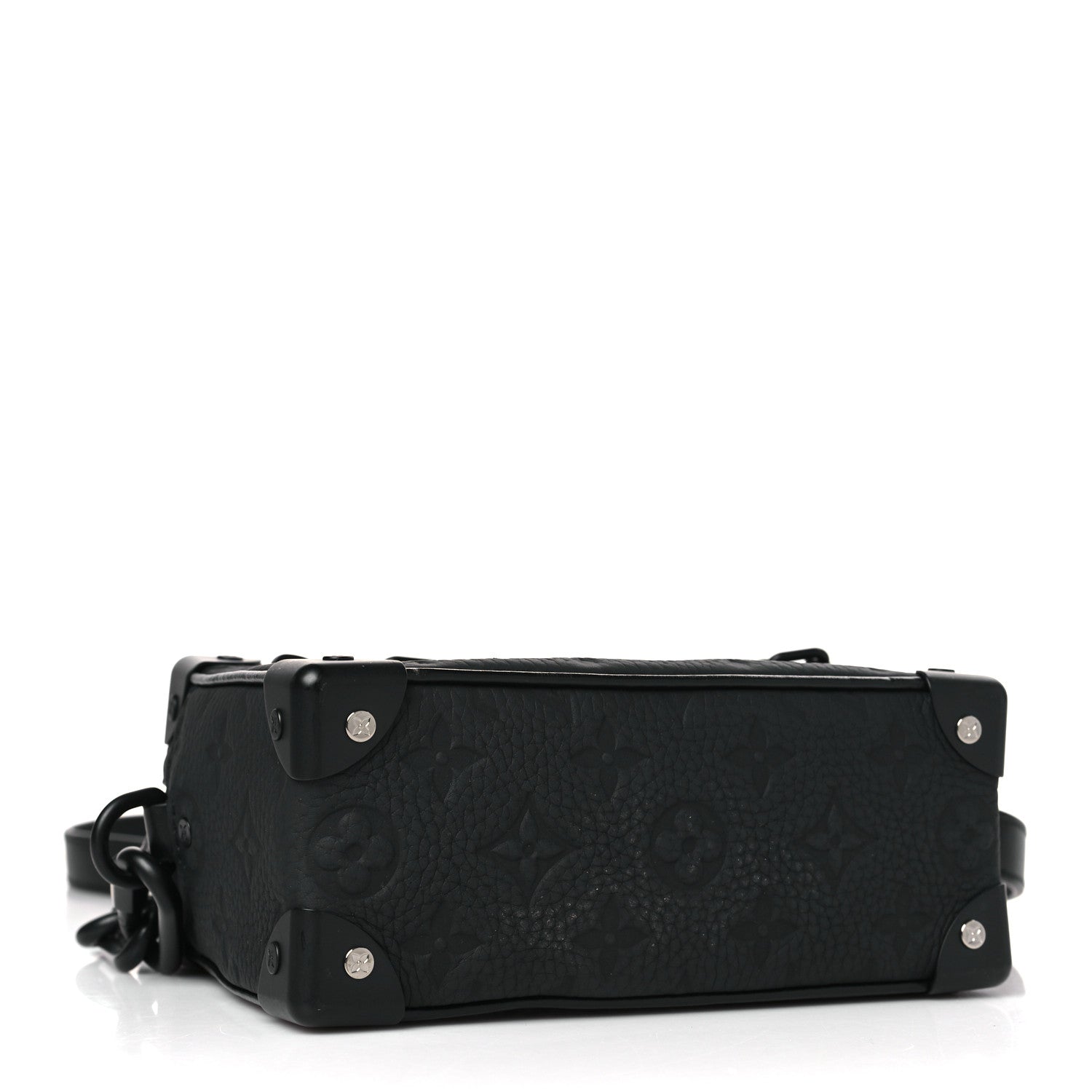 Louis Vuitton Taurillon Monogram Mini Soft Trunk Black 4 of 8