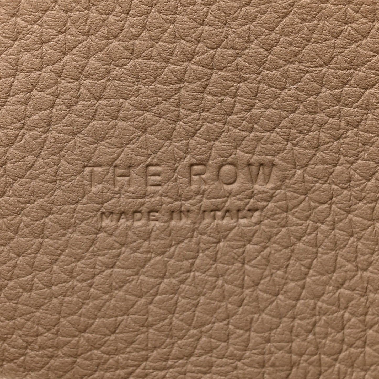 Matte Grained Calfskin Soft Margaux 15 Dark Taupe