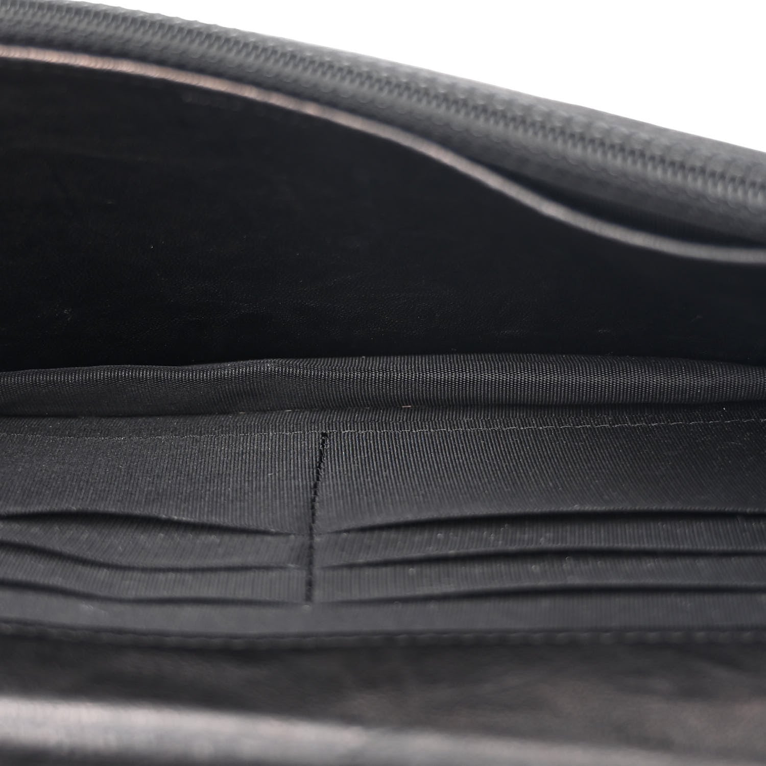 Chanel Crumpled Lambskin Studded Paris Dallas Wallet On Chain WOC Black 5 of 14