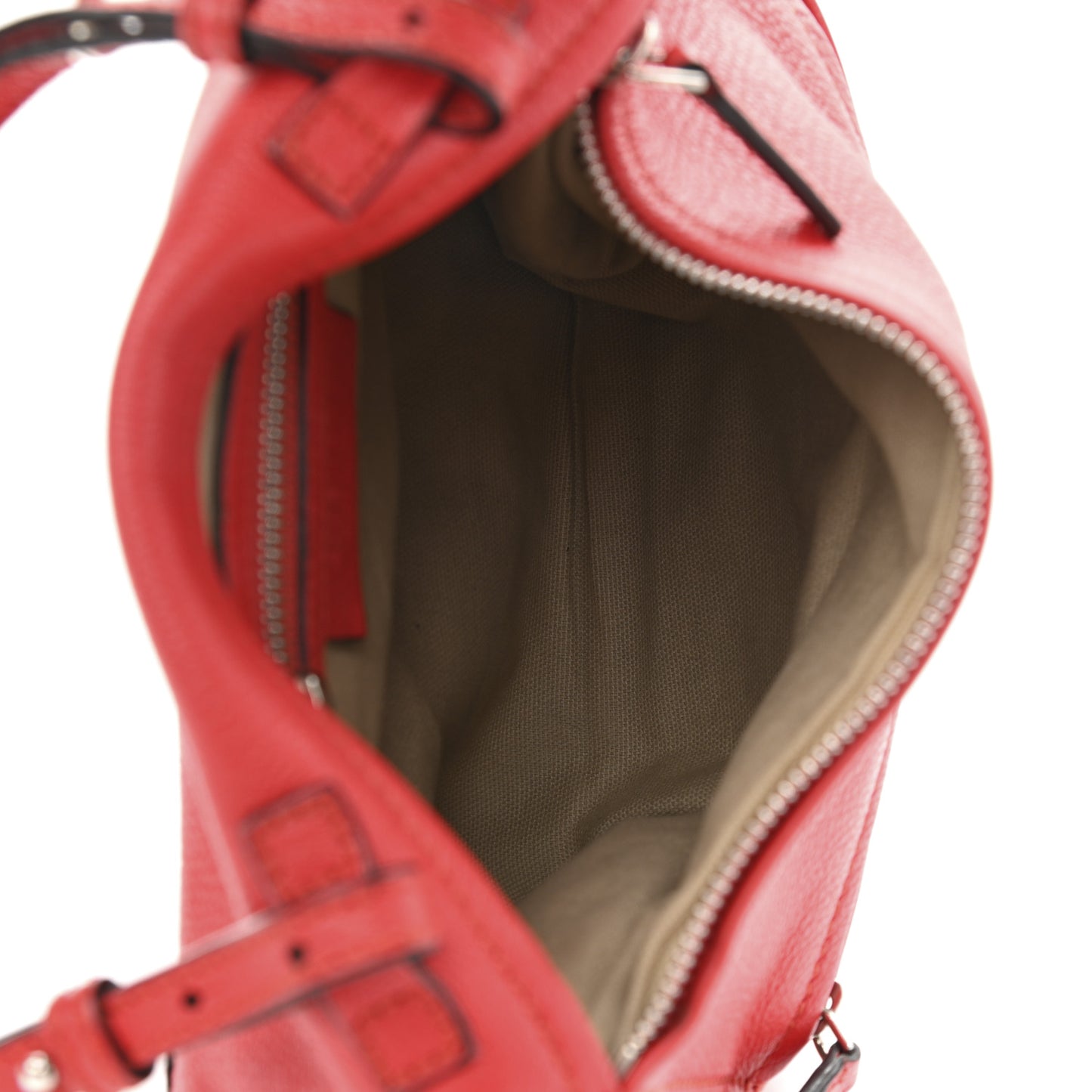 Sugar Goatskin Mini Pandora Red