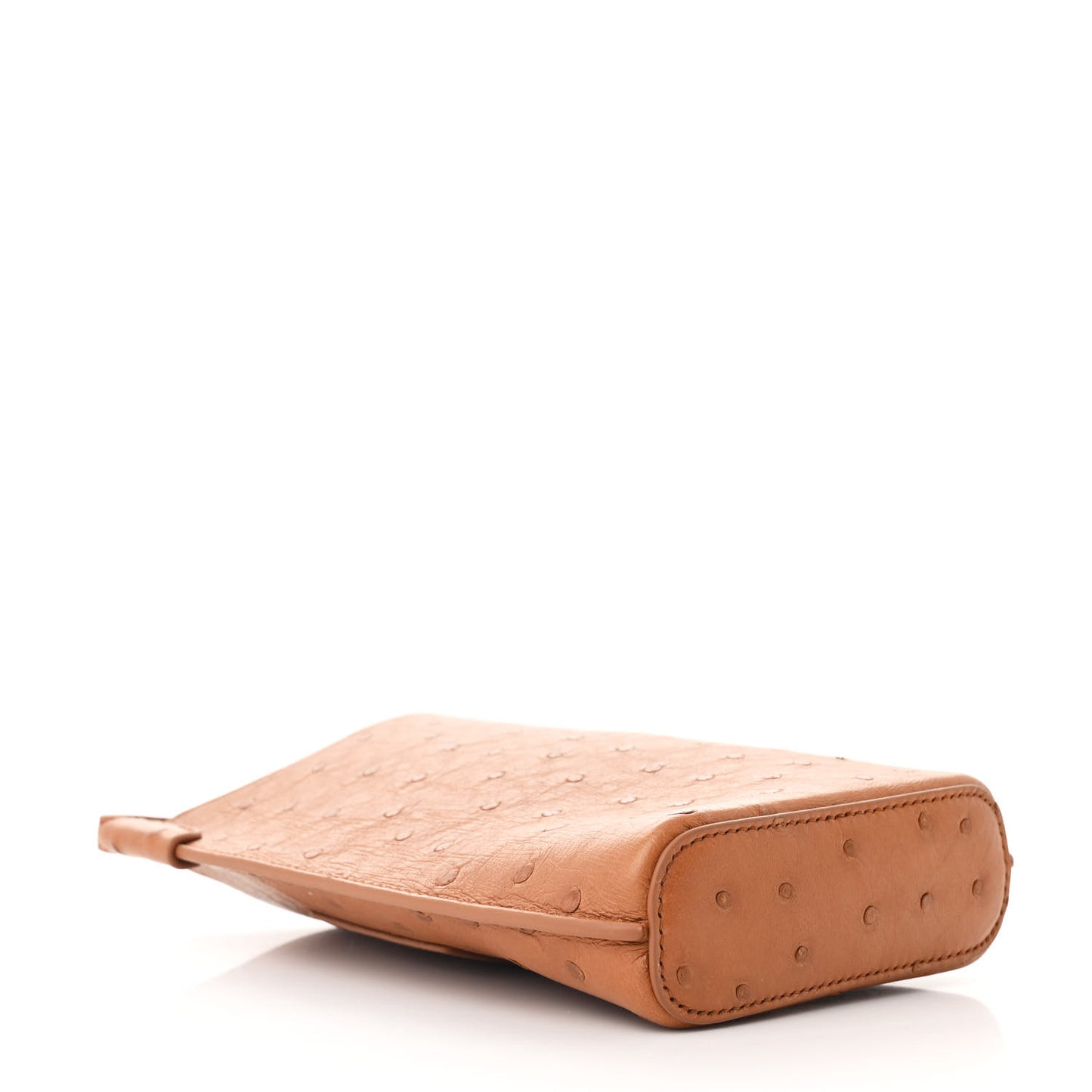 Ostrich Bale Phone Case Cognac