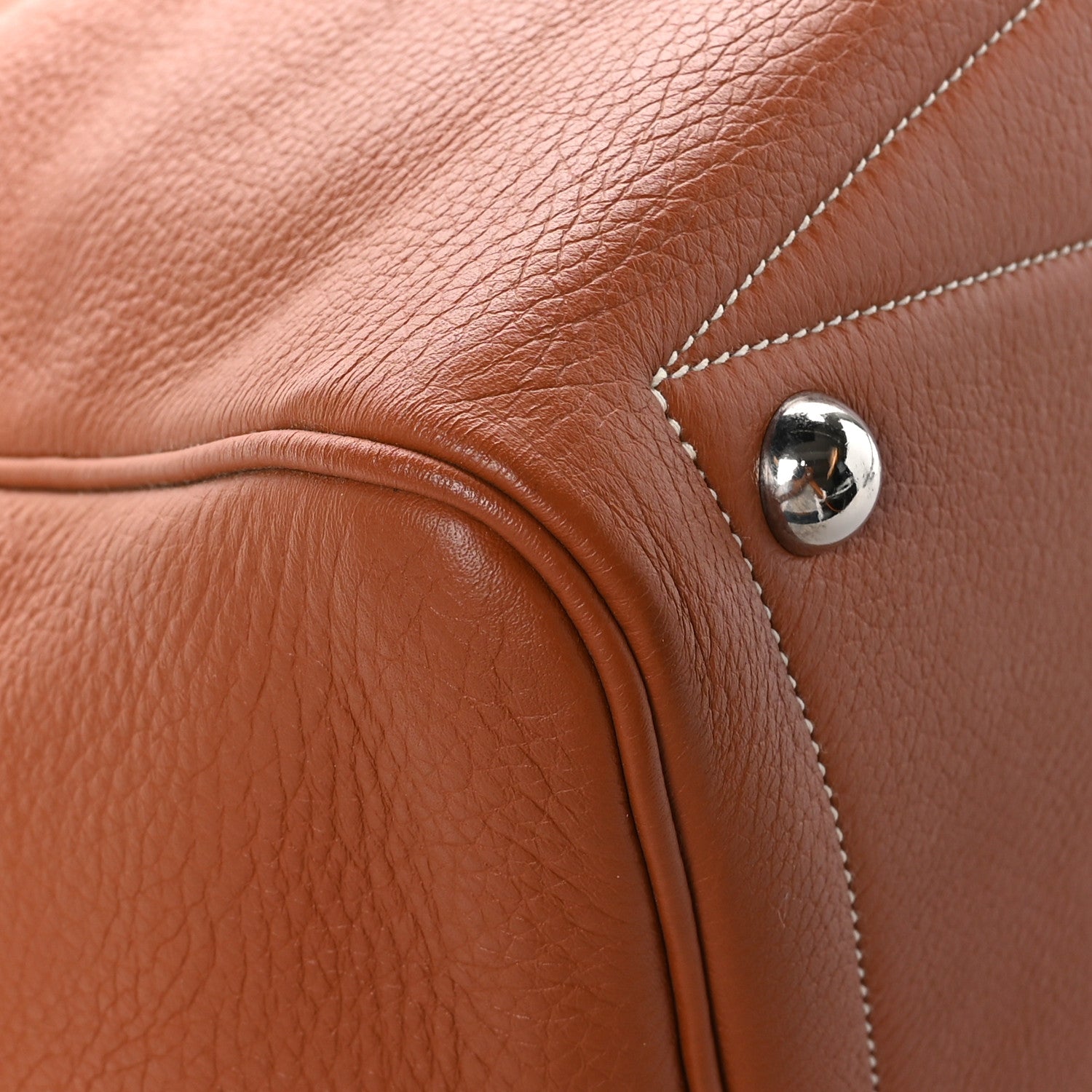 Hermes Taurillon Clemence Victoria II 43 Gold 9 of 10