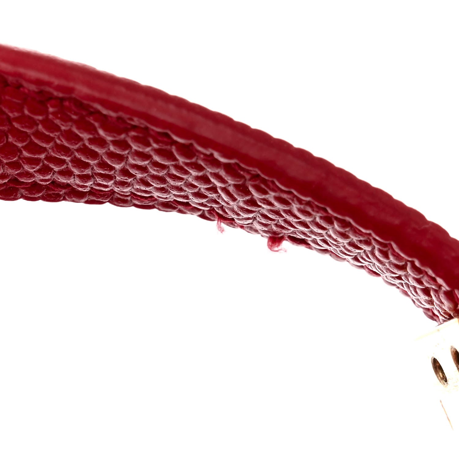 Saint Laurent Grain de Poudre Mini Uptown Crossbody Bag Red 13 of 13