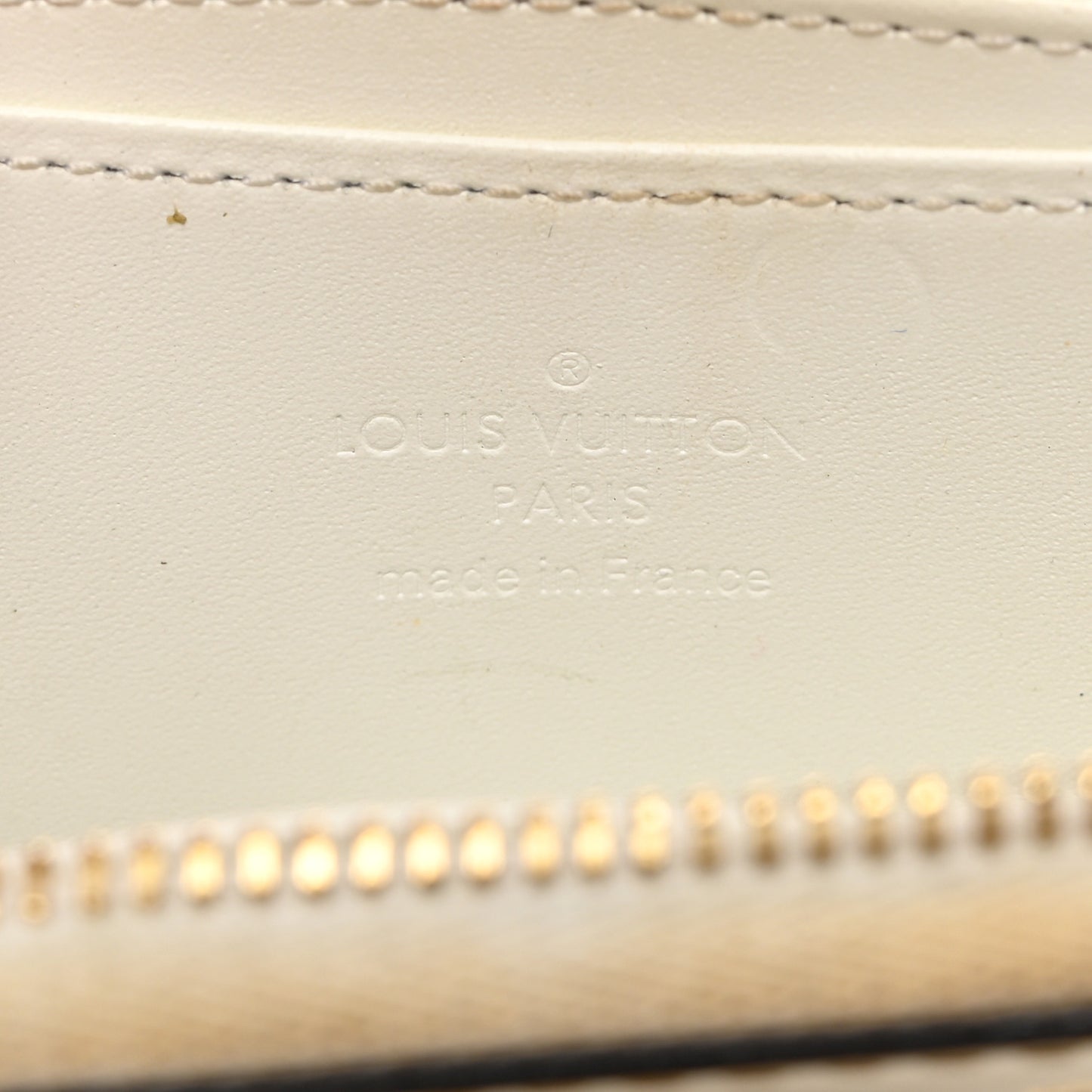Patent Miroir Venice Zippy Coin Purse Snow