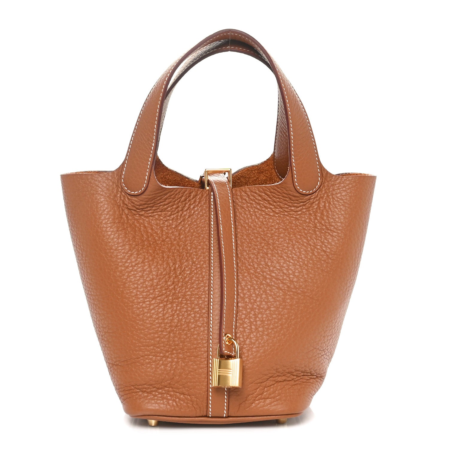 Hermes Taurillon Clemence Picotin Lock 18 PM Gold 1 of 11