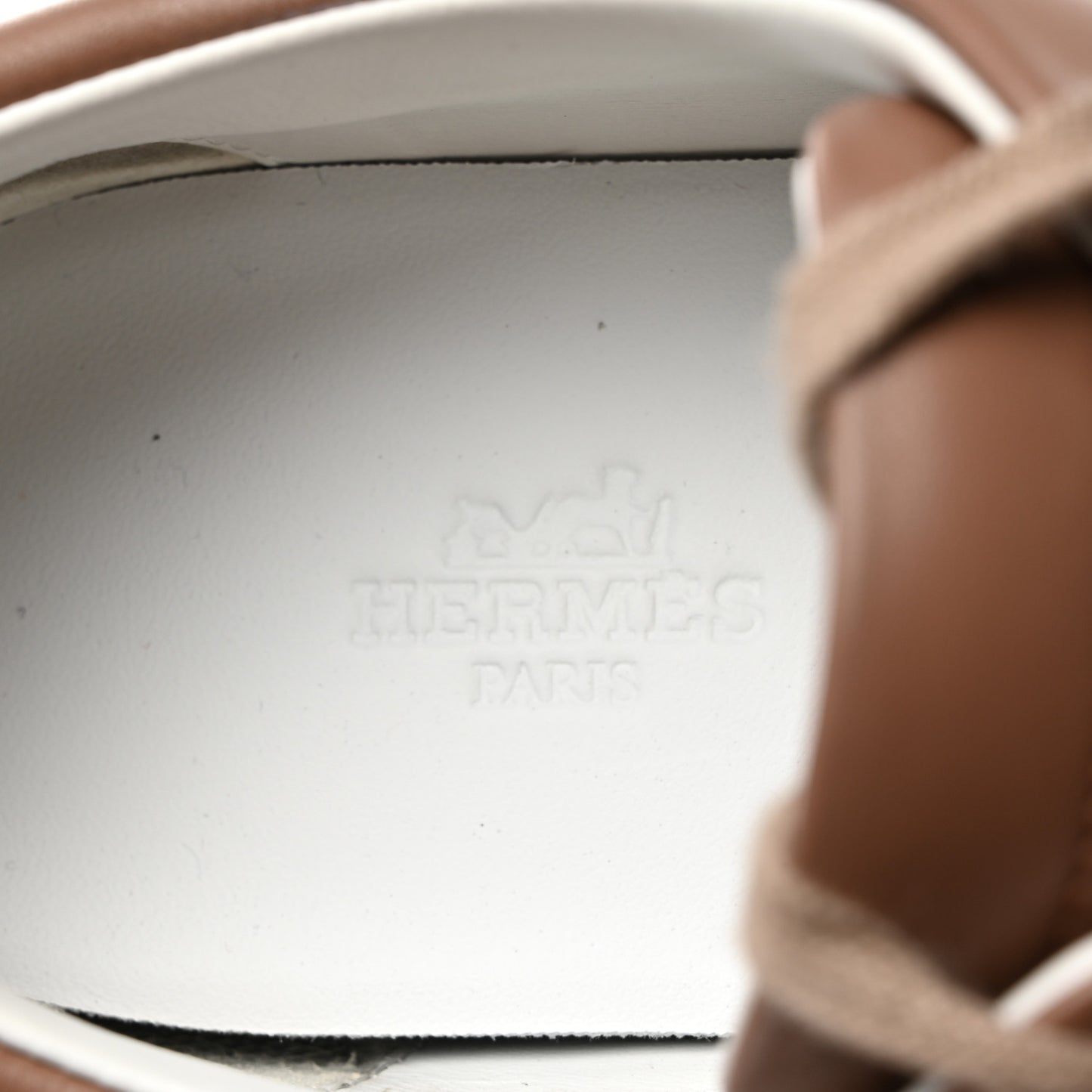 Calfskin Womens Happy Sneakers 37.5 Rose Perle
