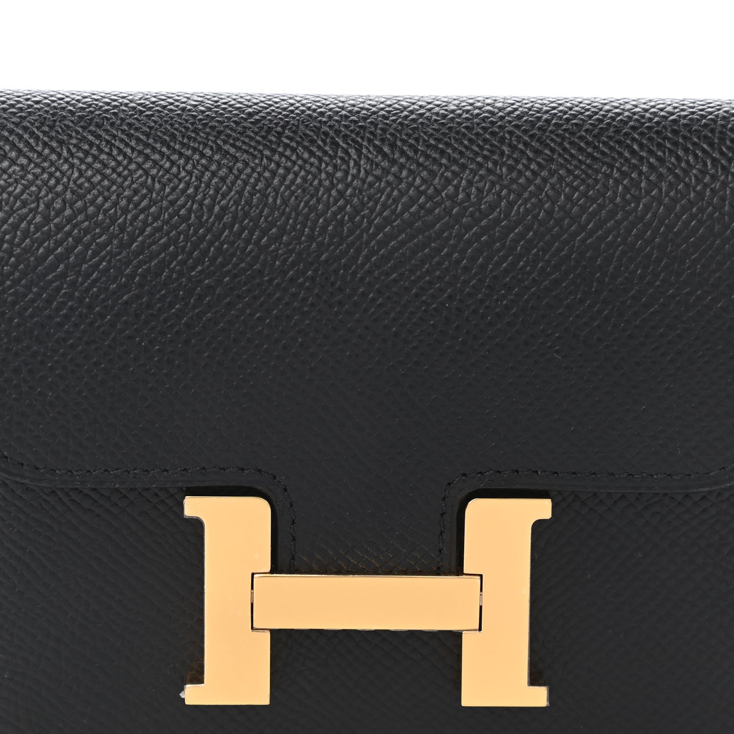 Hermes Epsom Constance Slim Wallet Black 10 of 11