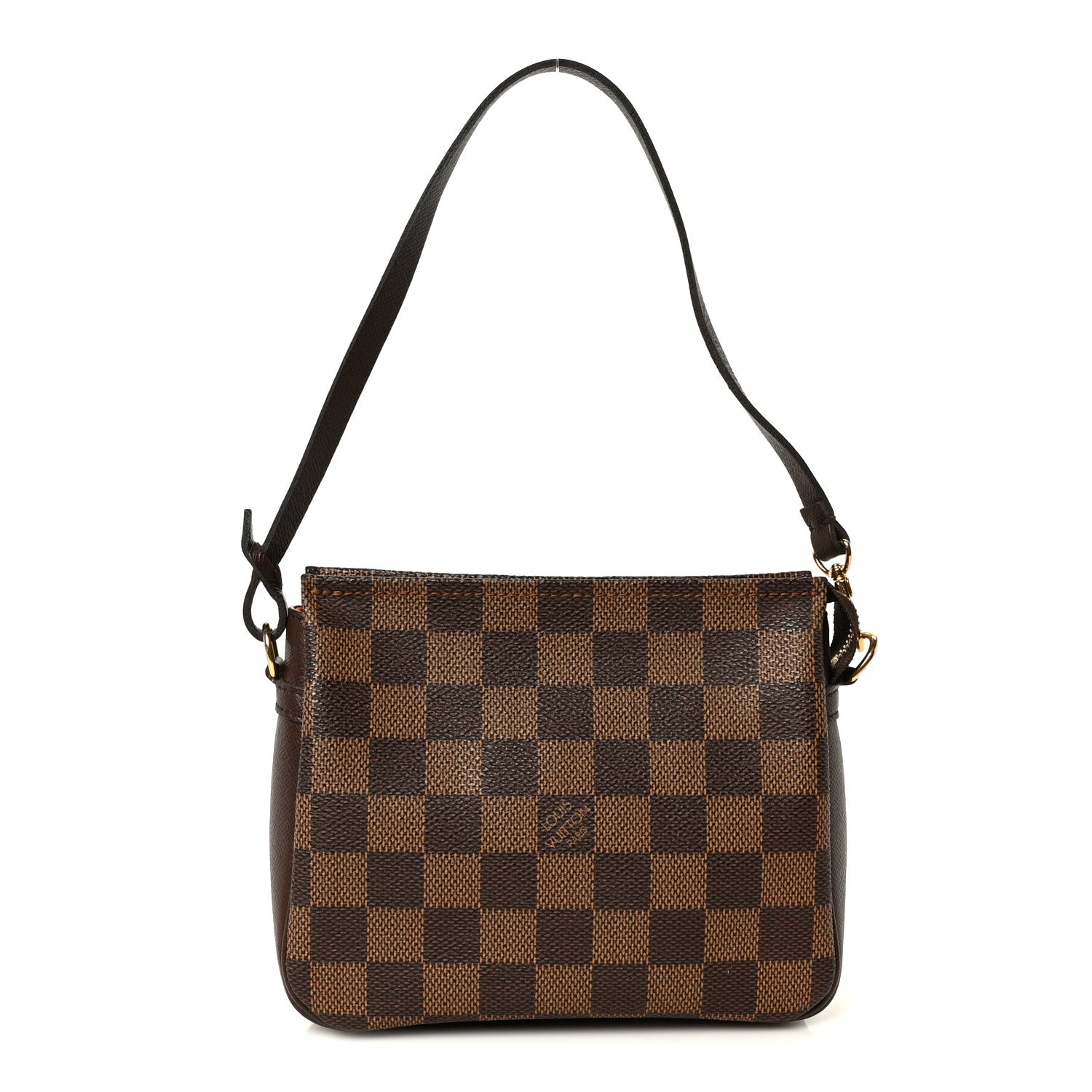 バッグ LOUIS VUITTON DAMIER EBENE TROUSSE PORCH Louis Vuitton Damier Ebene Trousse Make Up Bag Pochette 1903477