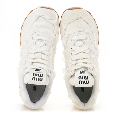 X NEW BALANCE Denim 574 Sneakers 37 White
