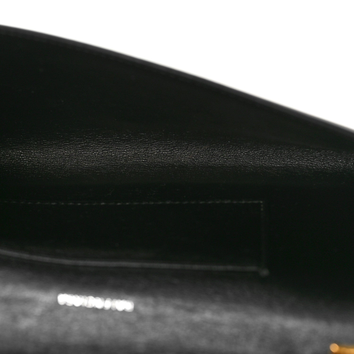Balenciaga Grained Calfskin Logo Everyday Phone Holder Wallet On Chain Black White 5 of 10