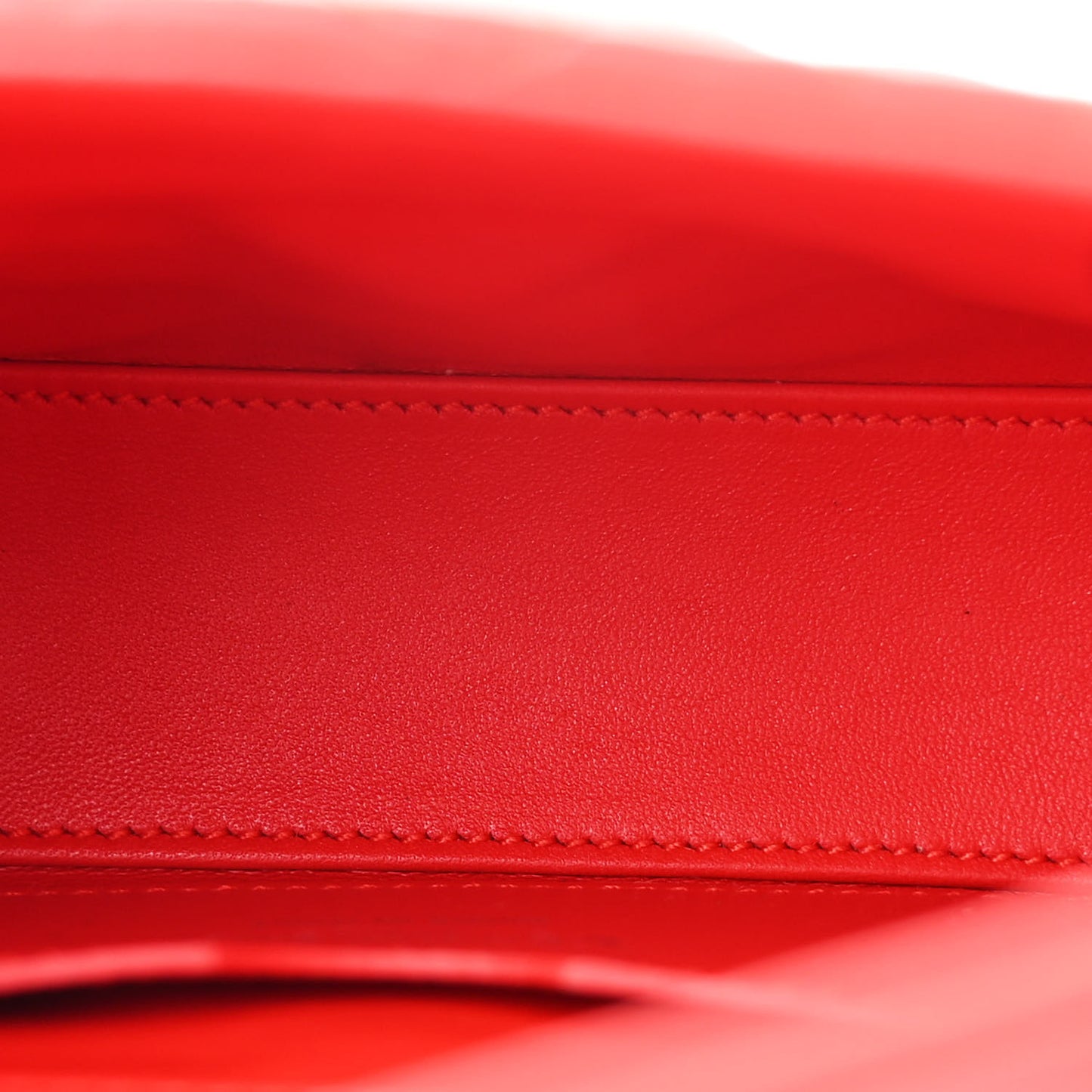 Lambskin Cannage Micro Lady Dior Red