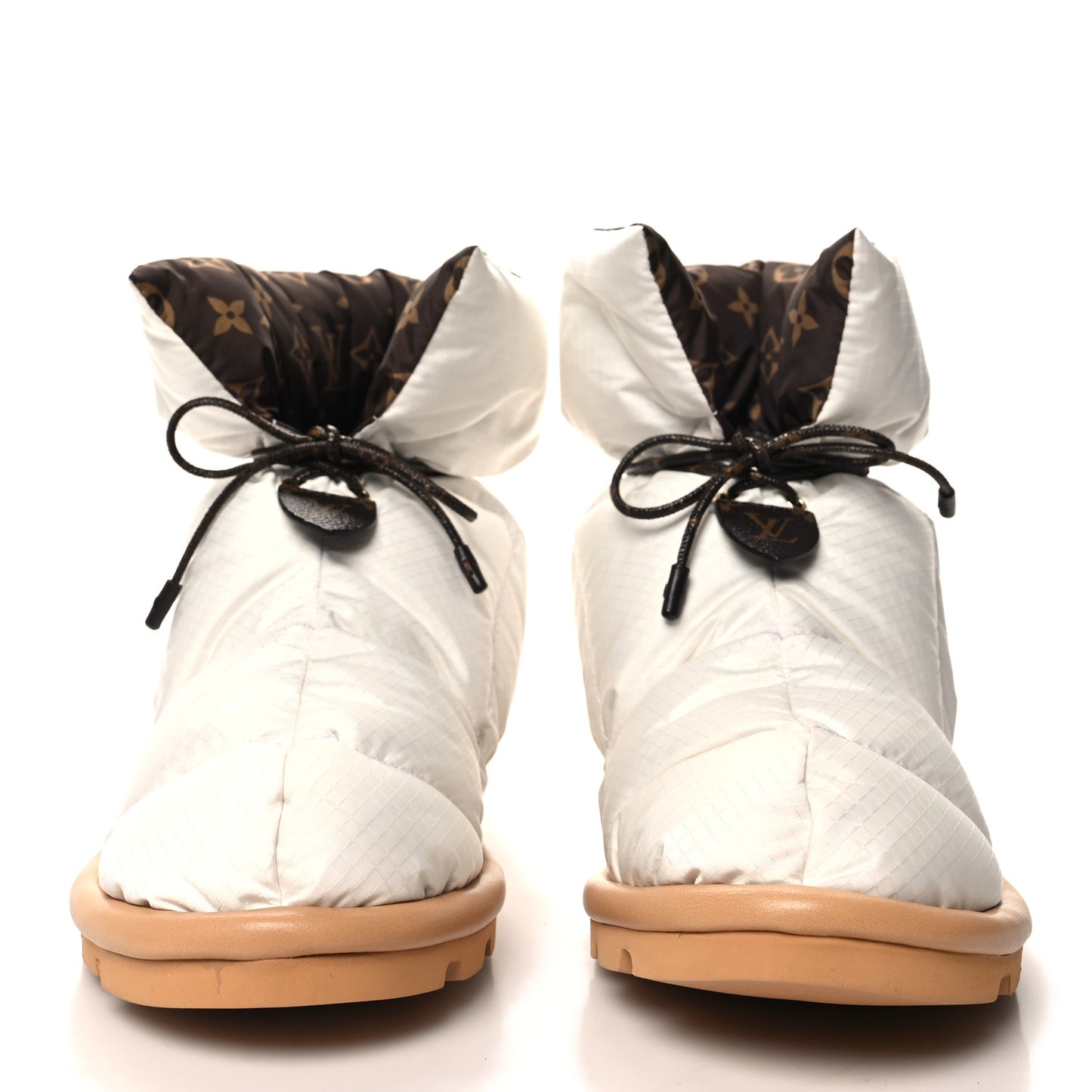 Nylon Monogram Pillow Comfort Ankle Boot 38 Beuge