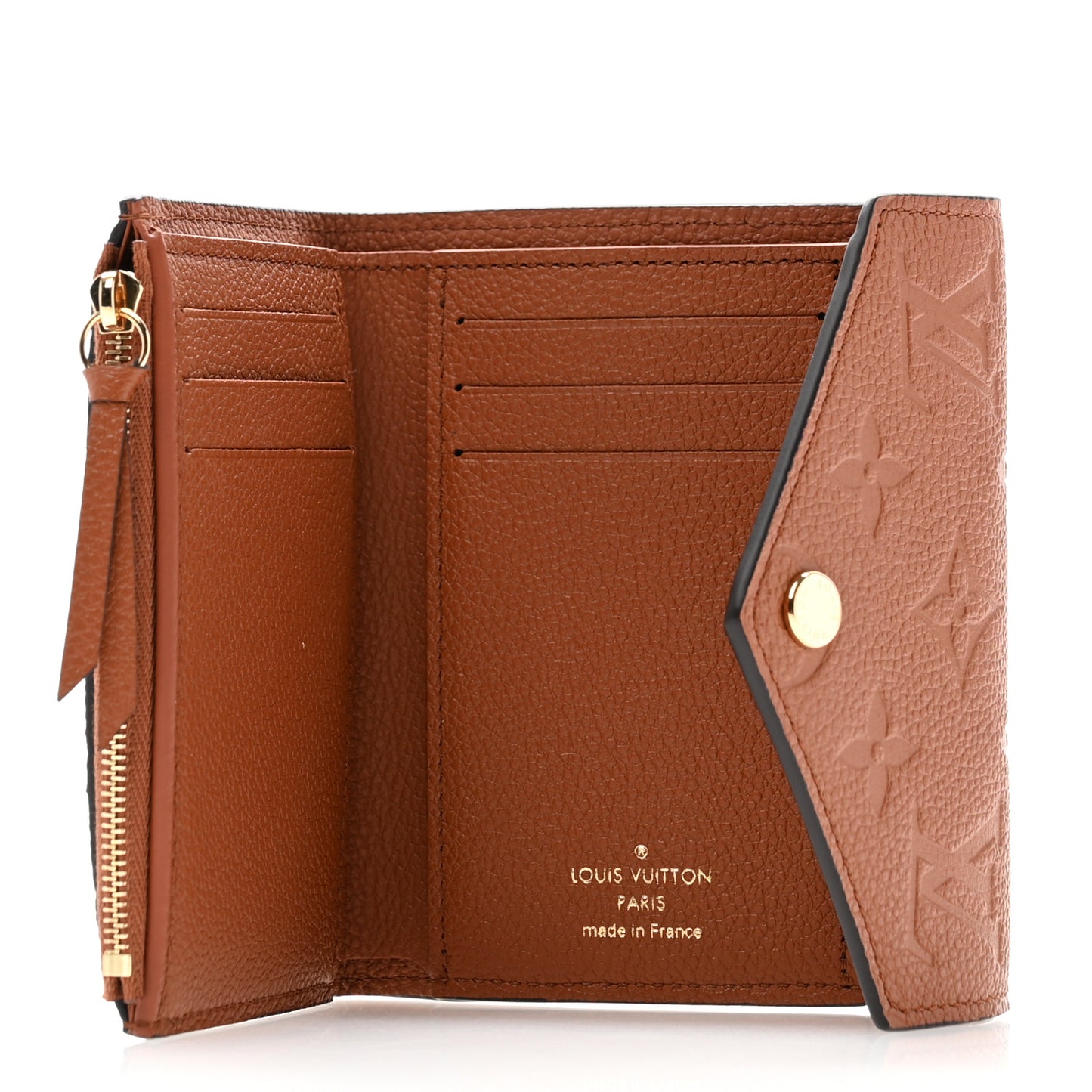 Empreinte Victorine Wallet Cognac