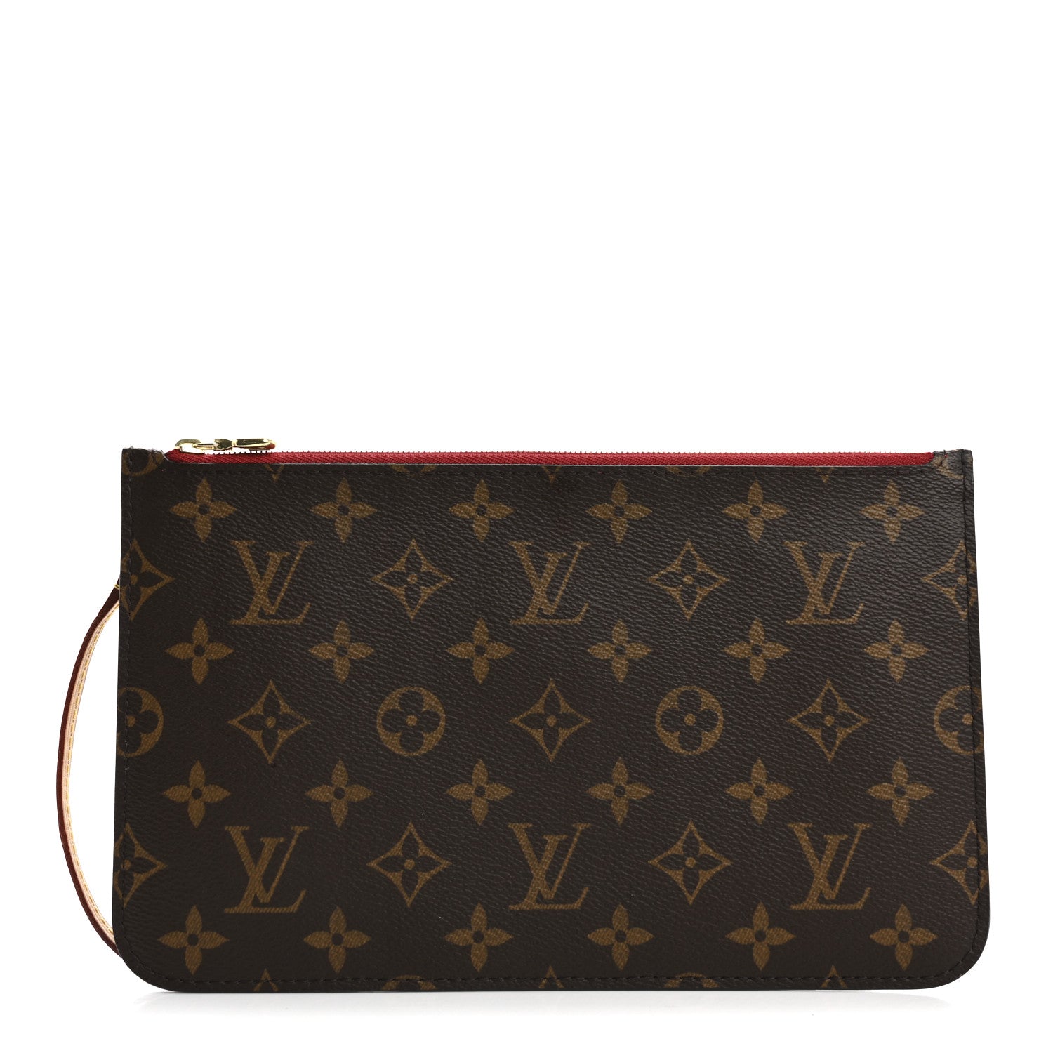 Louis Vuitton Monogram Neverfull MM GM Pochette Cherry 1 of 12