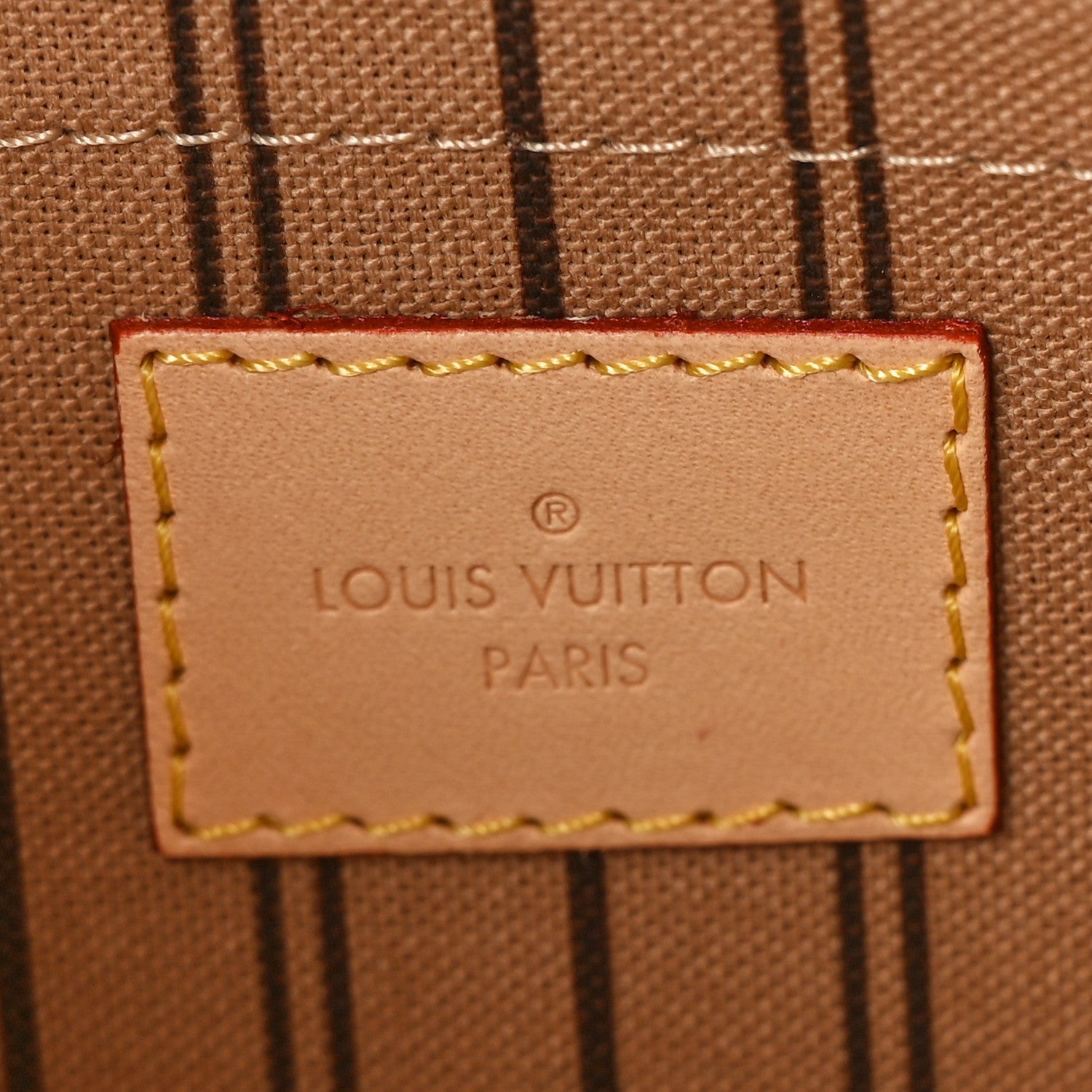 Louis Vuitton Monogram Neverfull MM GM Pochette 6 of 7