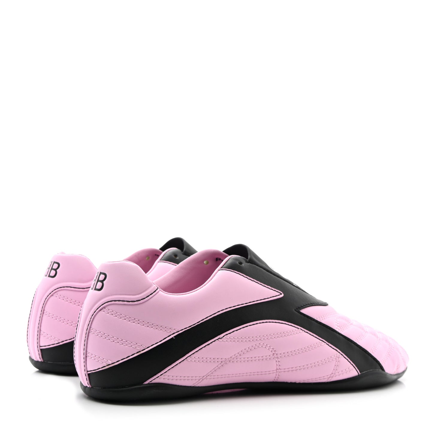 Polyurethane Womens Zen Sneakers 38 Pink Black