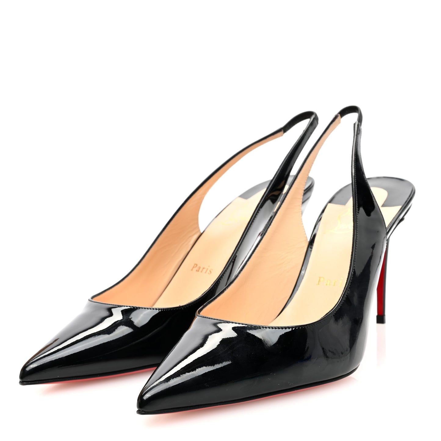 Patent Kate Sling 85 Pumps 40 Black