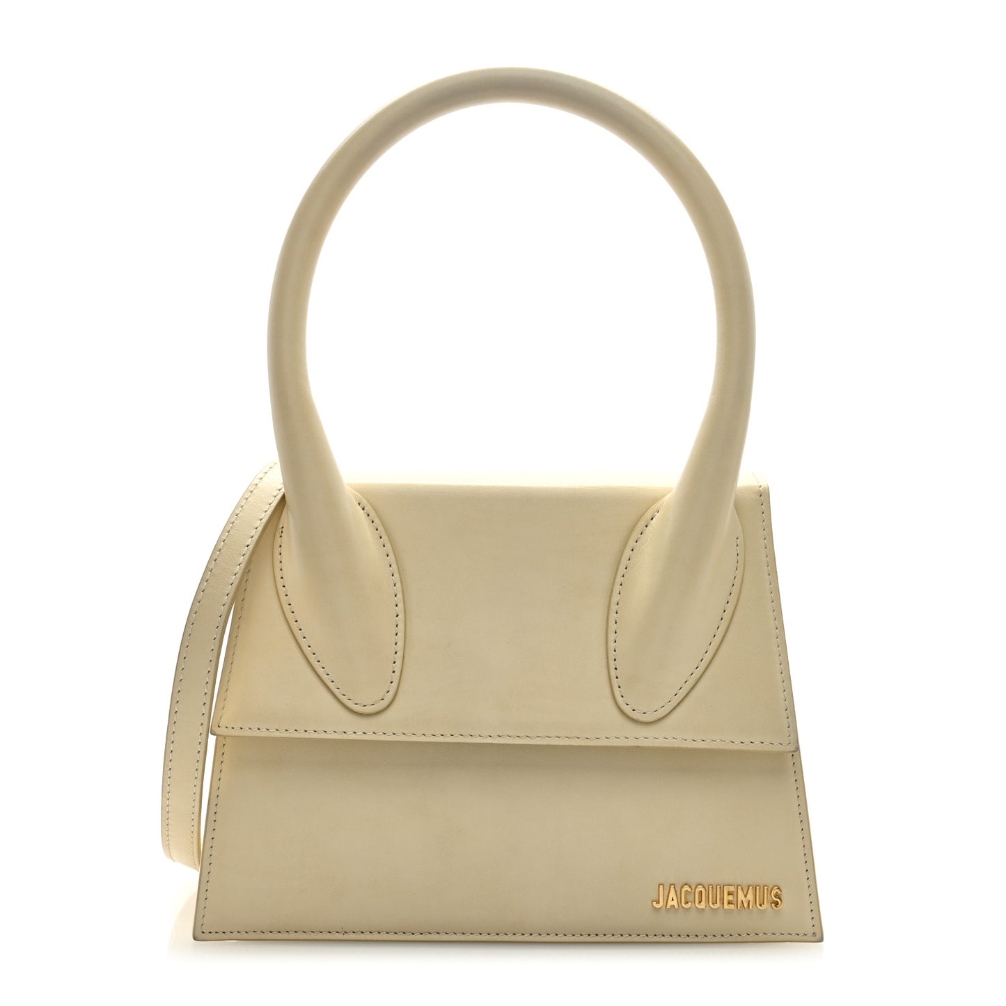 Smooth Calfskin Le Grand Chiquito Ivory