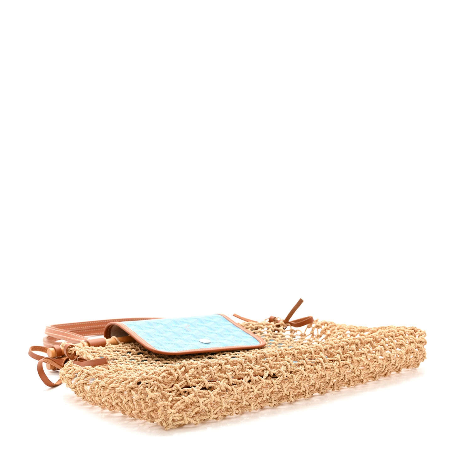 Goyardine Net Aligre Tote Blue
