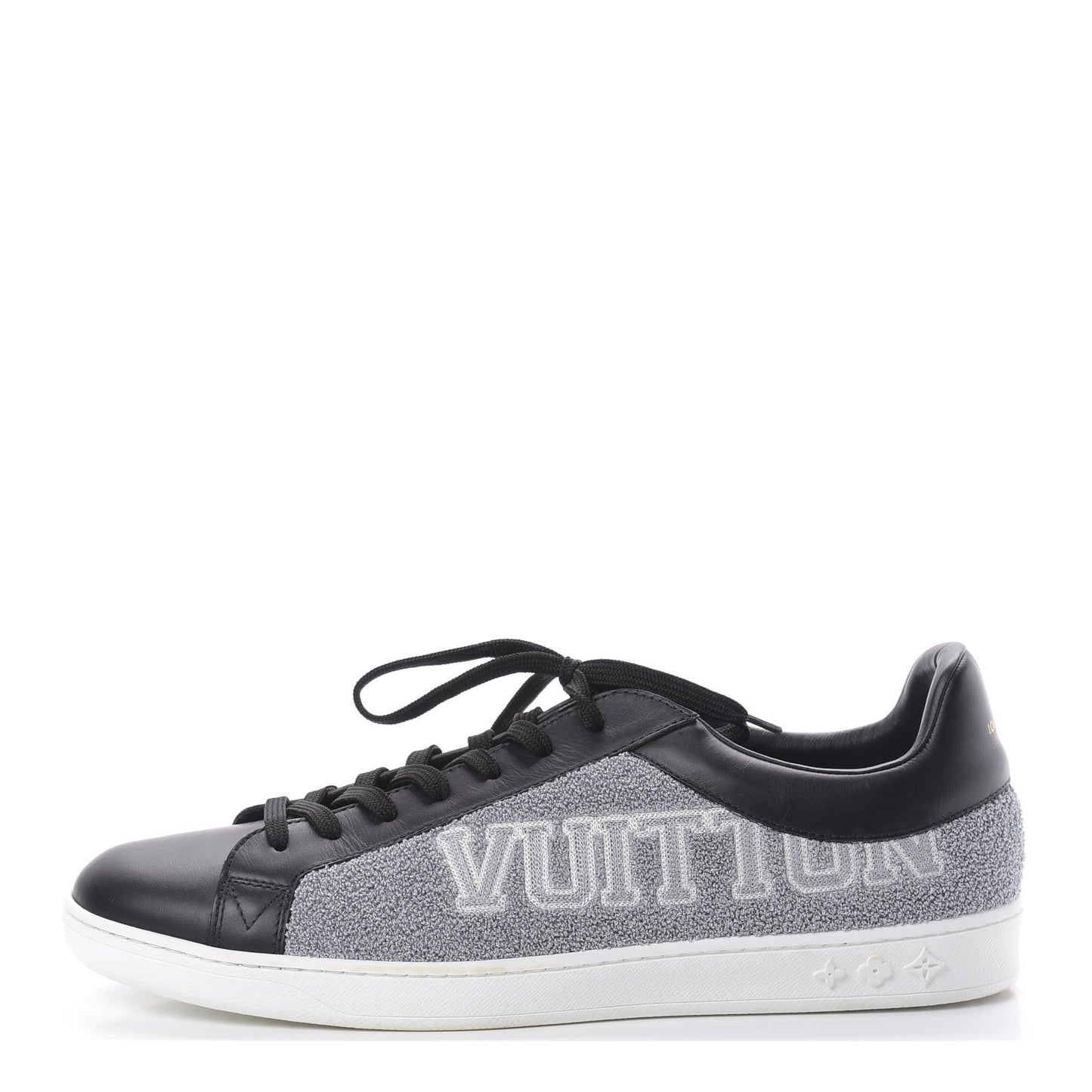 Calfskin Luxembourg Sneakers 10 Black Grey