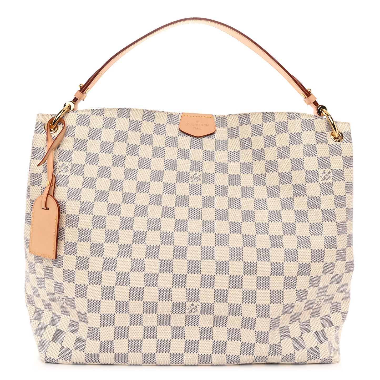 Damier Azur Graceful MM Rose Ballerine