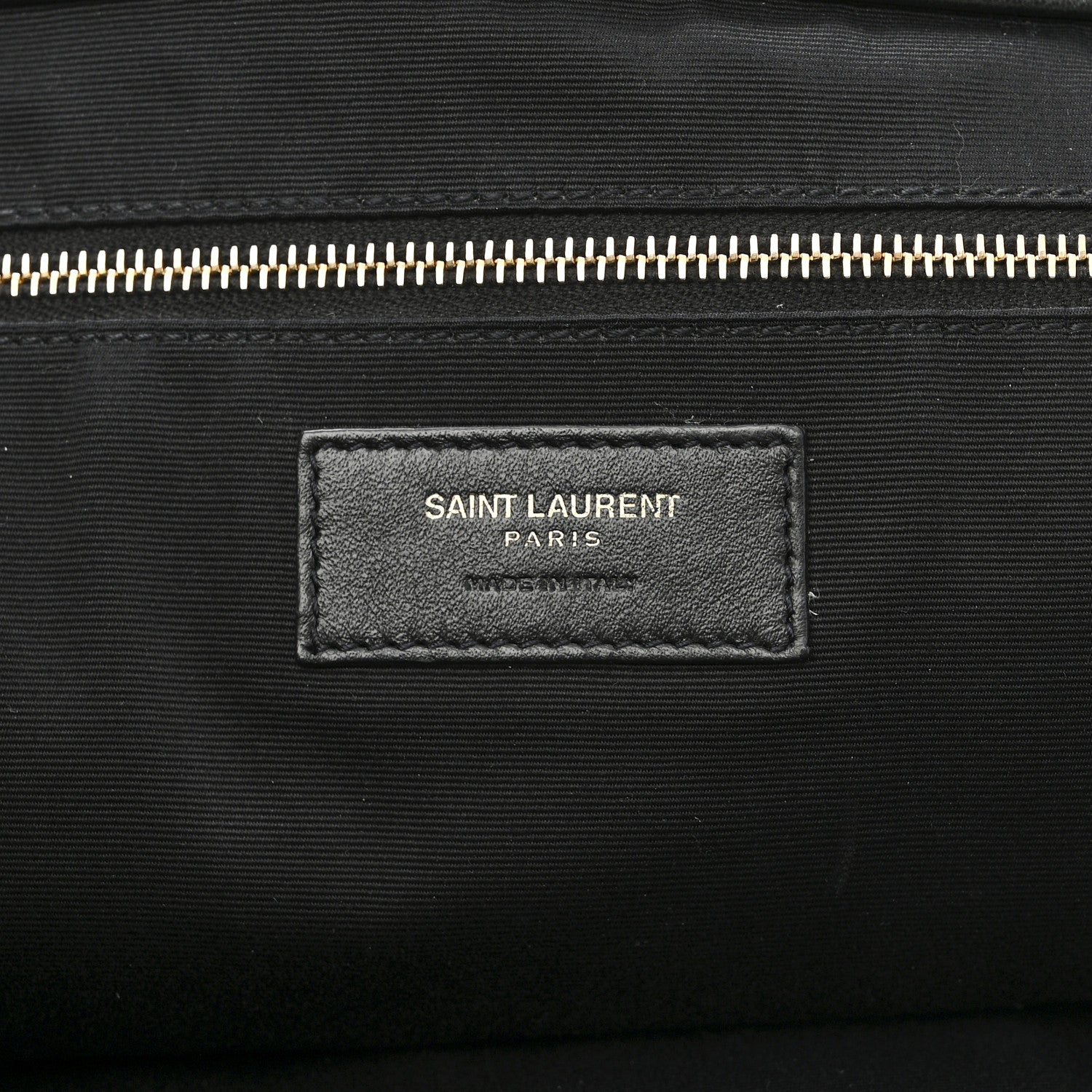Saint Laurent Lambskin Quilted Maxi Icare Shopping Tote Black 8 of 12