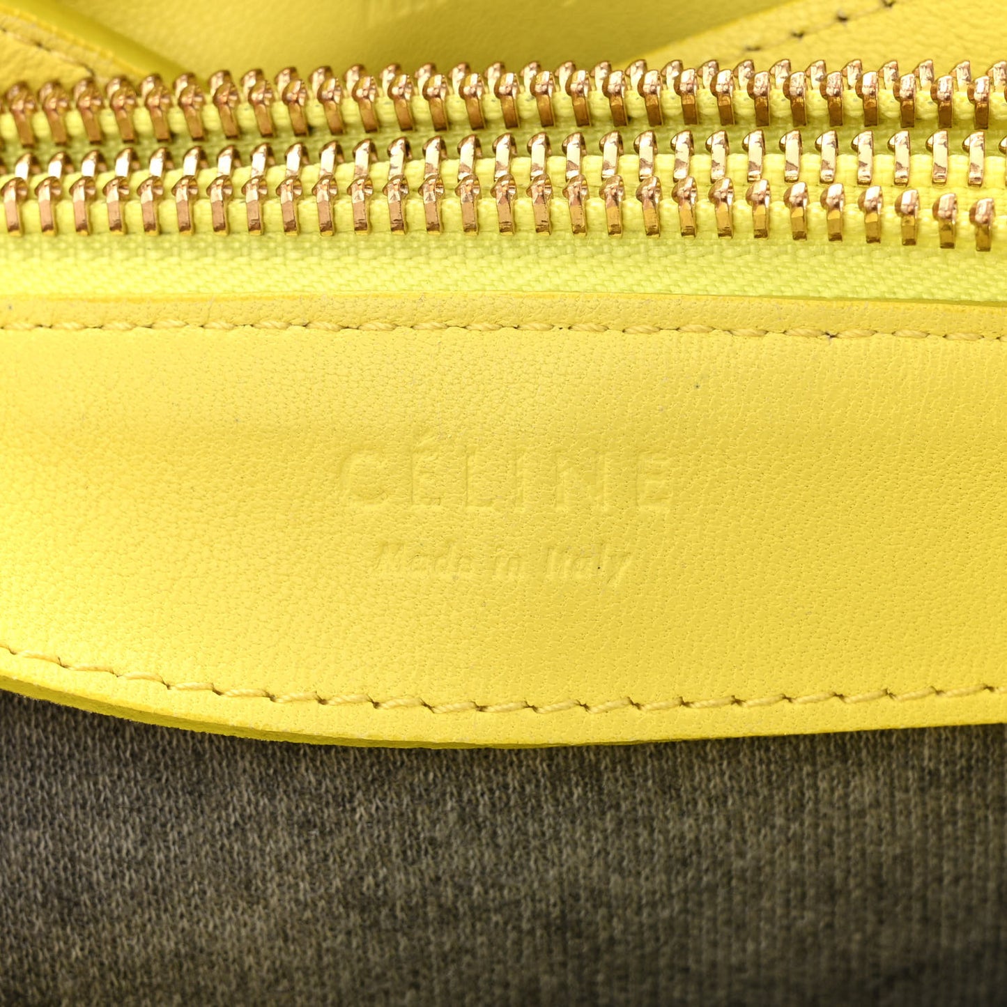 Lambskin Small Trio Crossbody Bag Citron