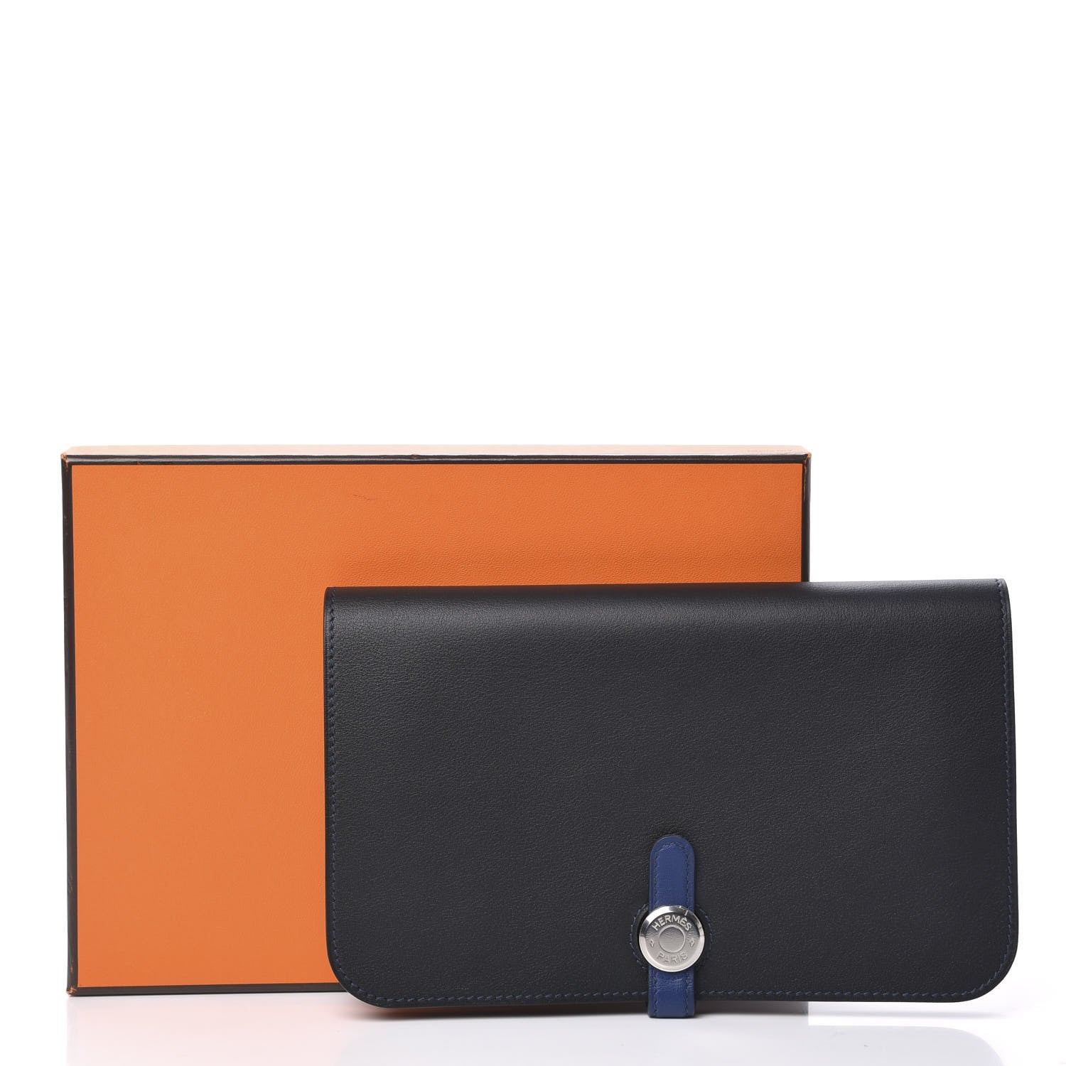 Hermes Swift Dogon Duo Wallet Black 9 of 9