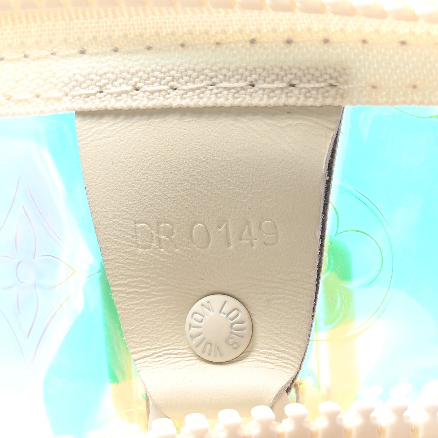 PVC Monogram Keepall Bandouliere 50 Iridescent Prism