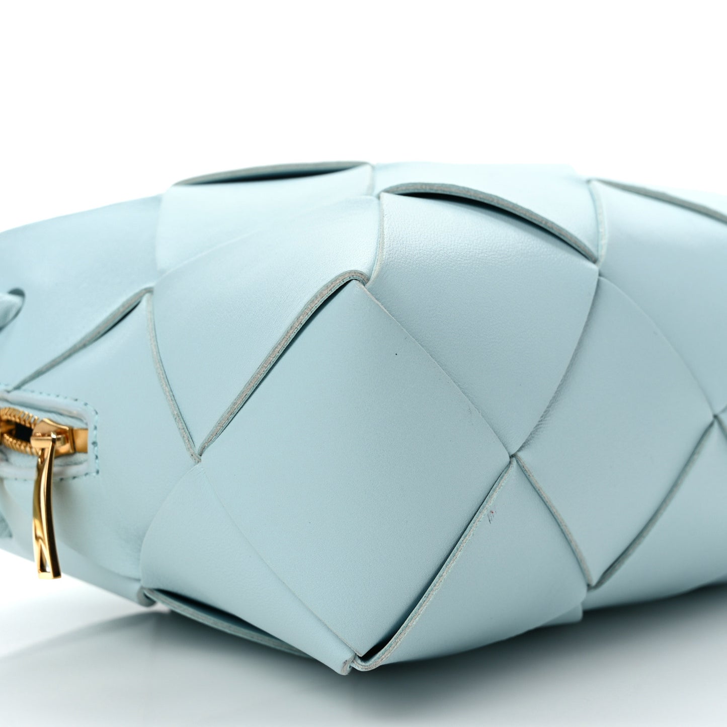 Maxi Intreccio Small Cassette Camera Bag Teal