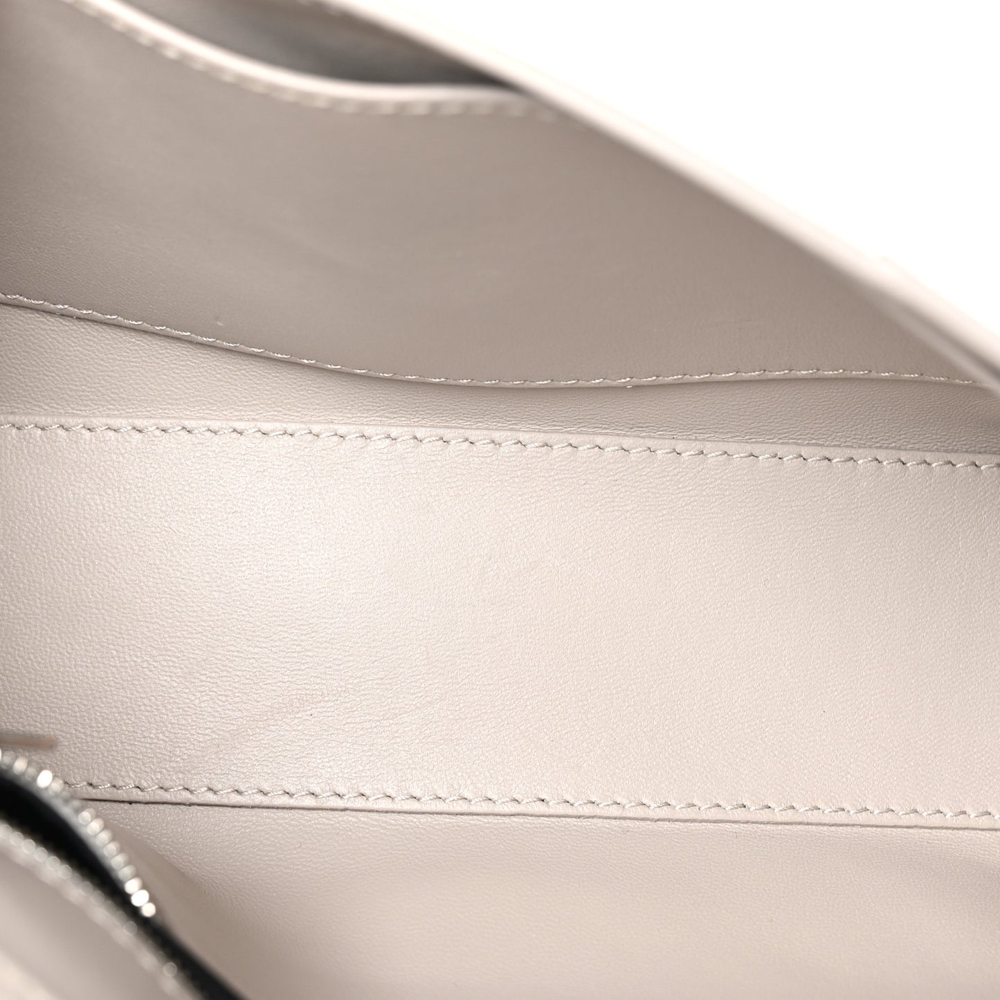 Semi Shiny Smooth Calfskin XS Downtown Shoulder Bag Cold Beige