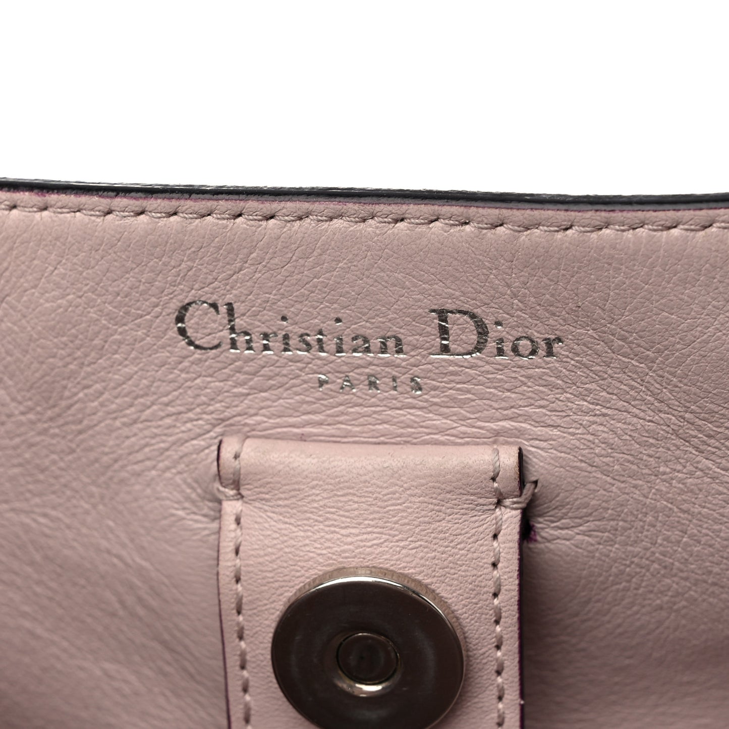 Smooth Calfskin Medium Diorissimo Tote Bleu Nosy Rose Tendre