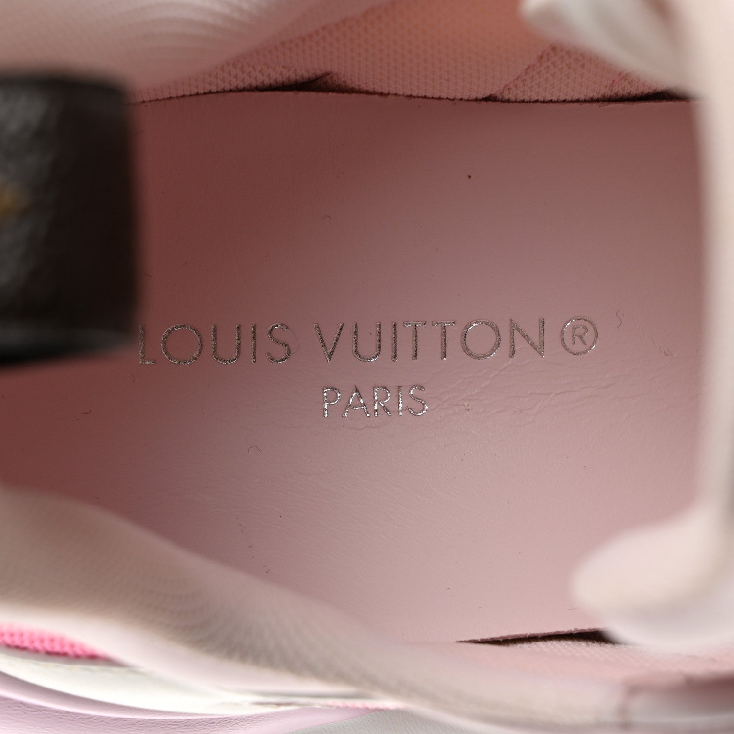 Louis Vuitton Calfskin Technical Nylon LV Archlight Sneaker 37.5 White Pink 6 of 10
